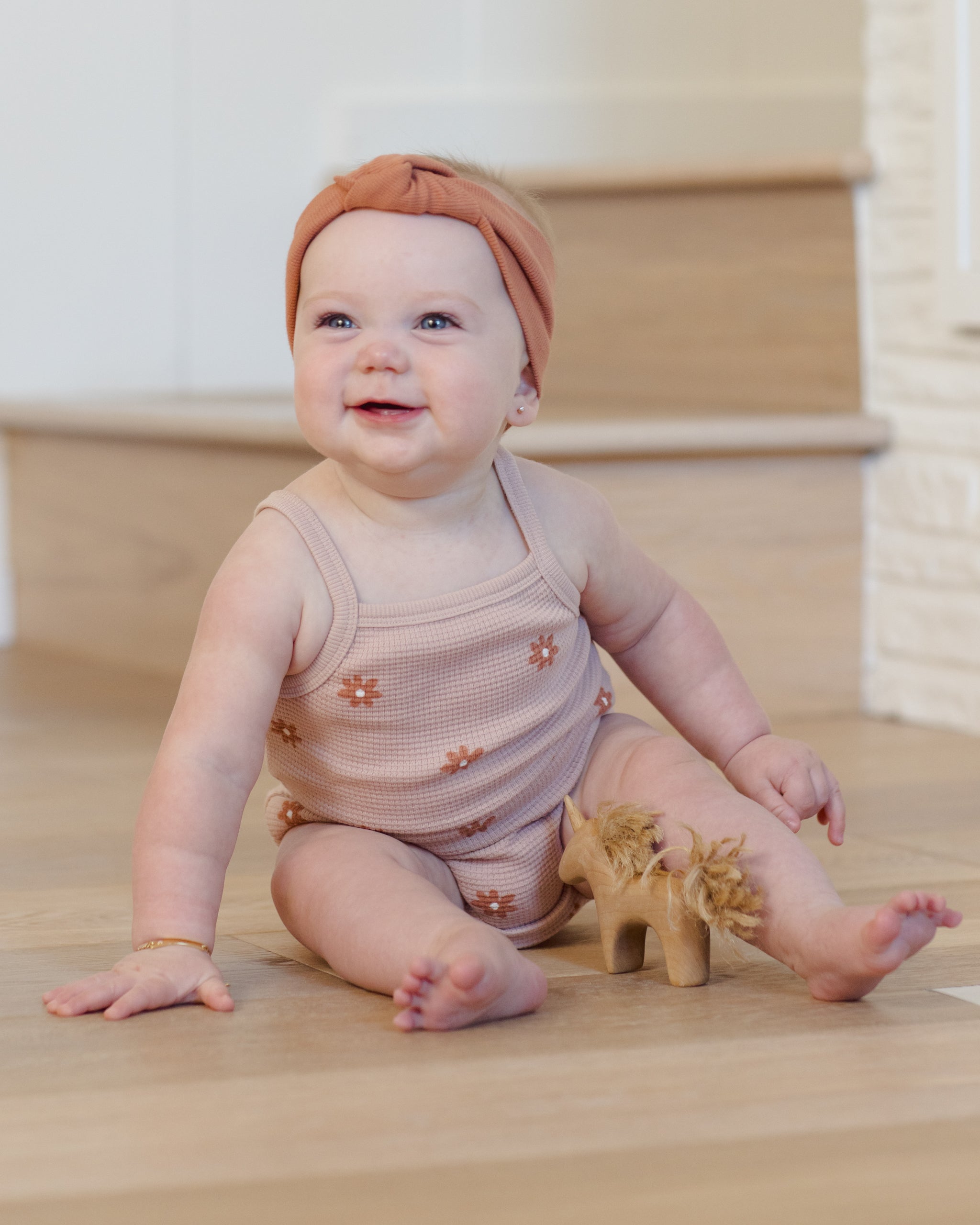 Knotted Headband Poppy - Rylee + Cru | Kids Clothes | Trendy Baby Clothes | Modern Infant Outfits |