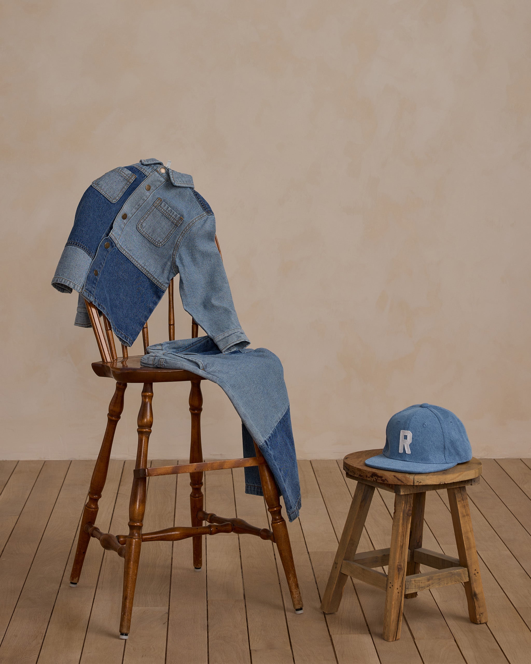 Cru Hat || Light Washed Denim