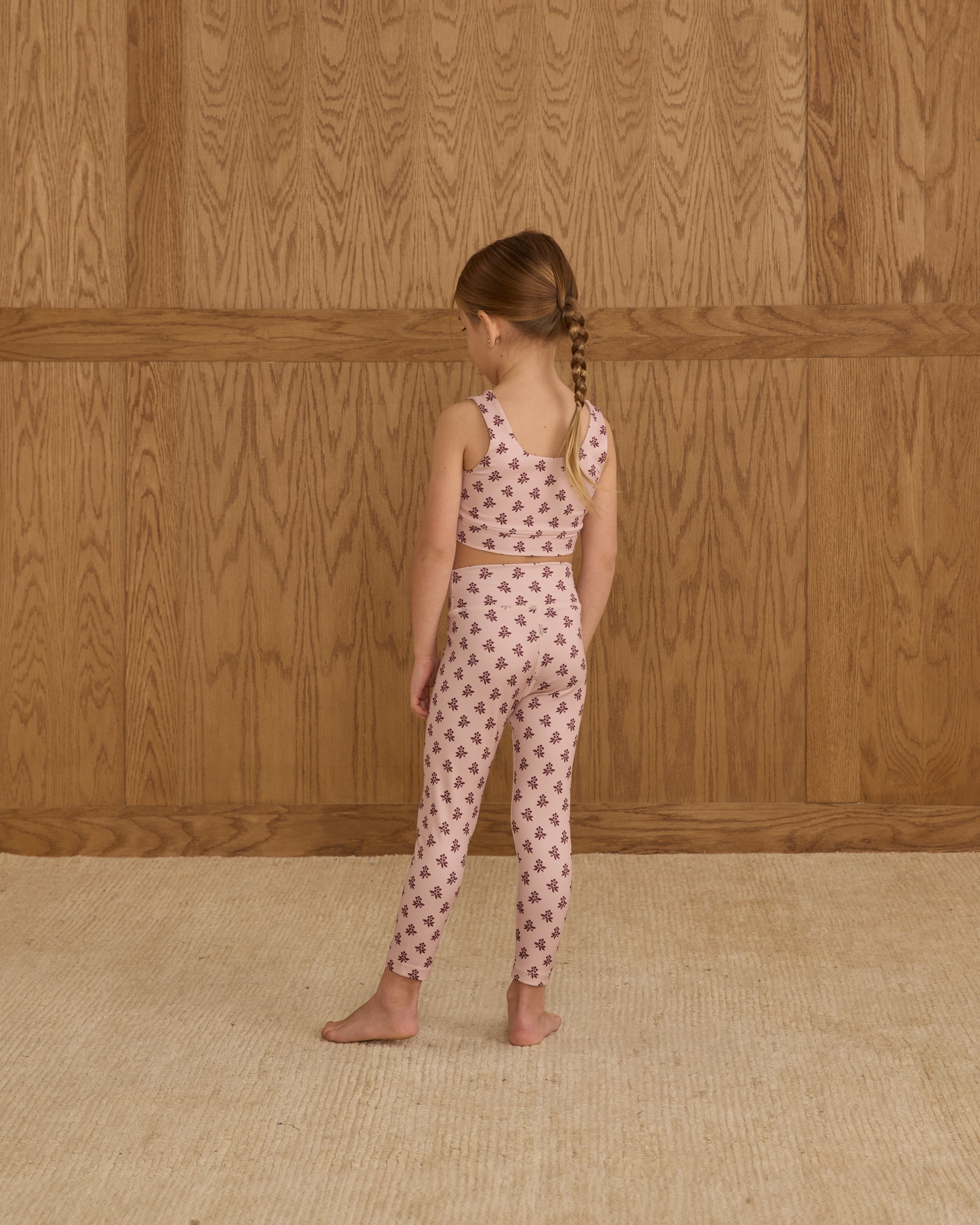 Basic Legging || Blush Fleur