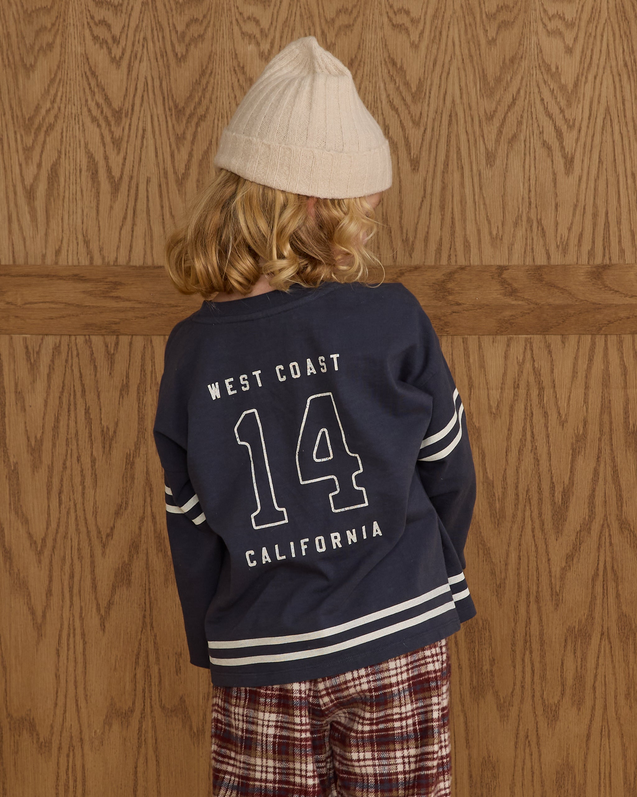 Camden Long Sleeve Tee || Navy