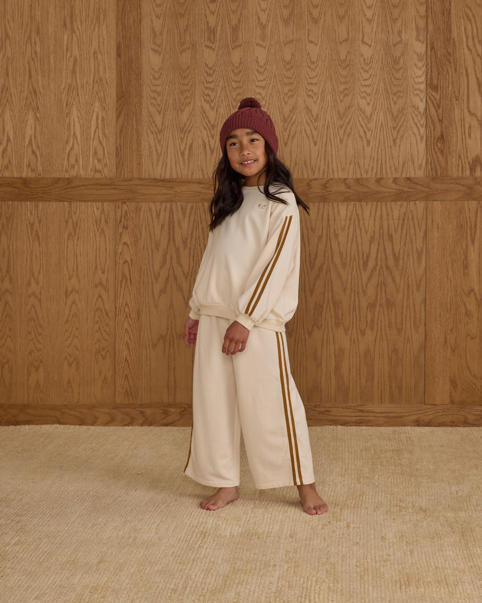 Track Pant || Natural