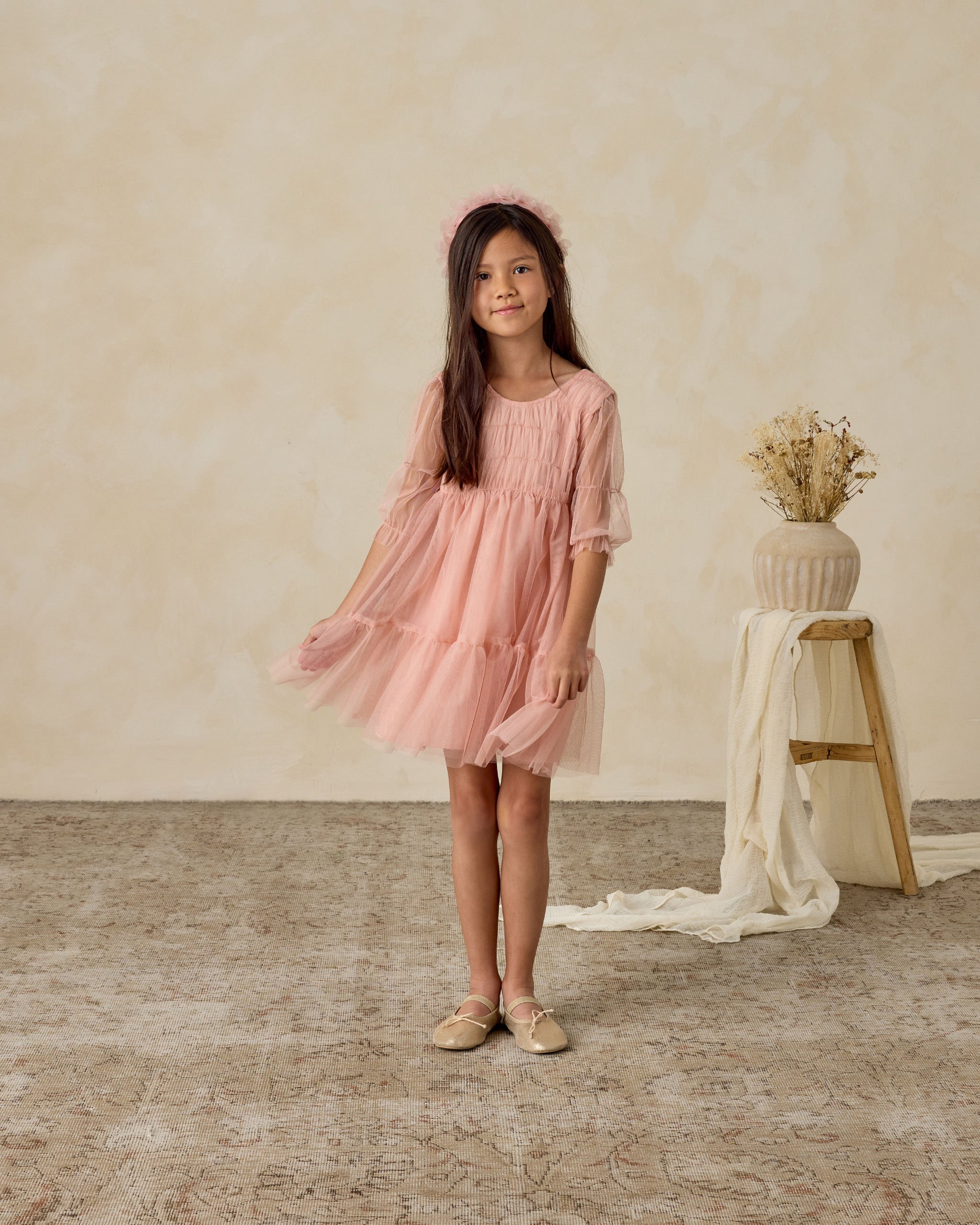 Coralie Dress | Rose