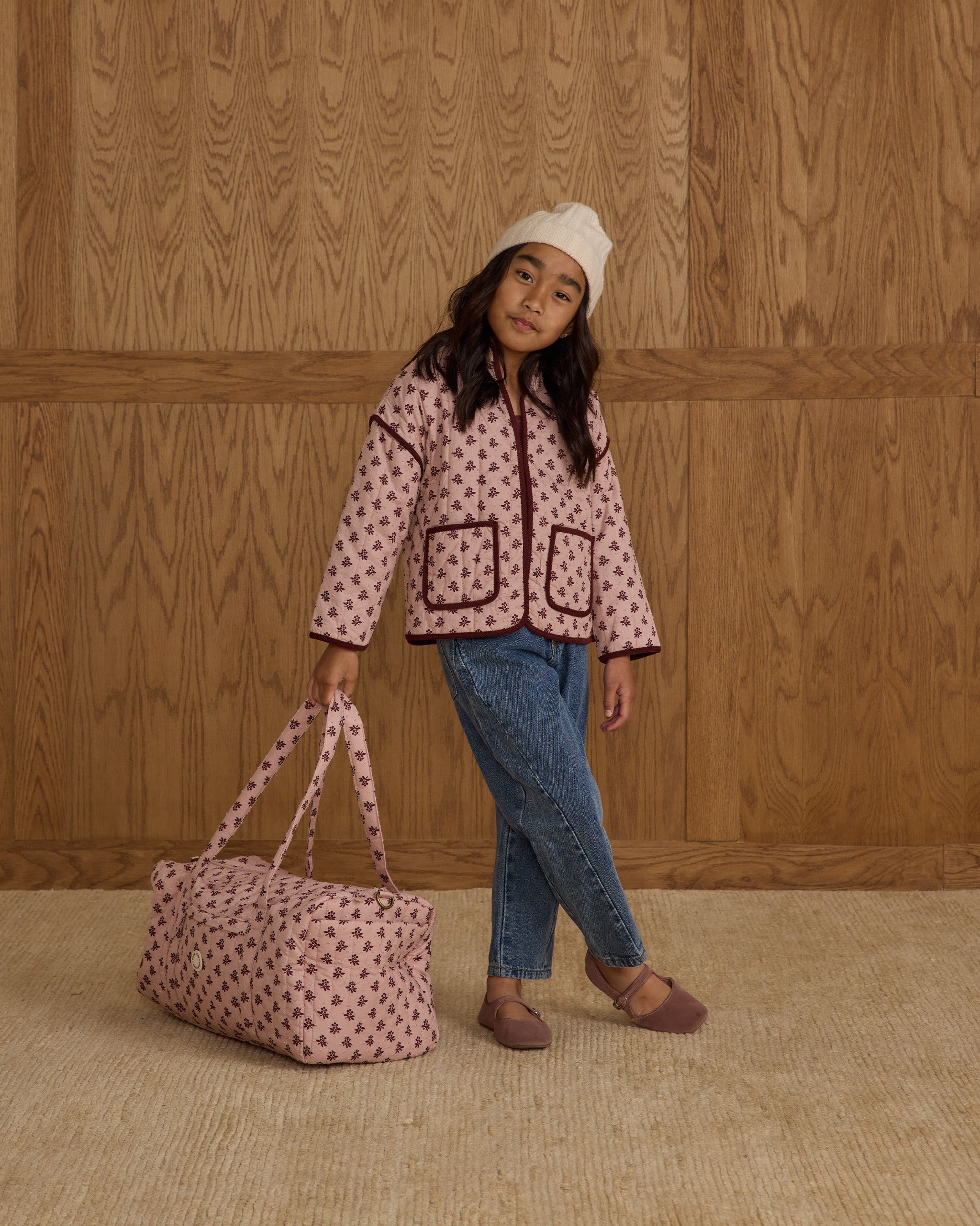 Weekender Bag || Blush Fleur