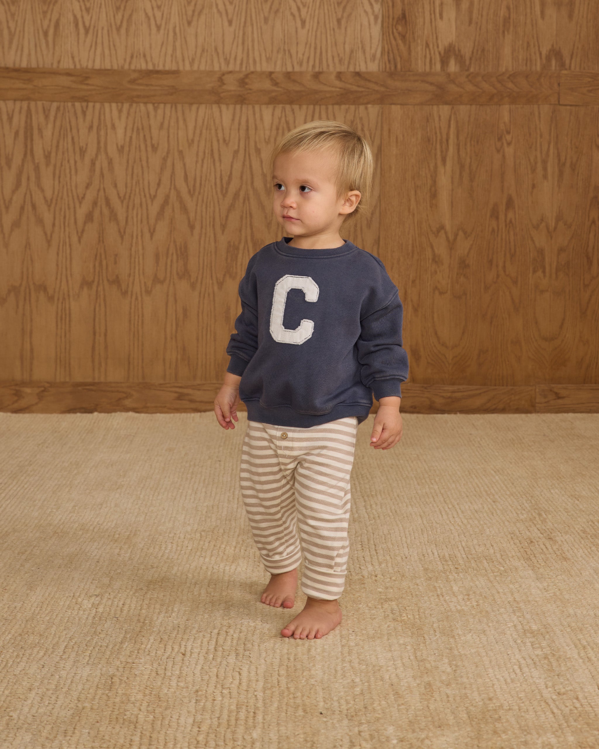 Relaxed Sweatshirt || Navy
