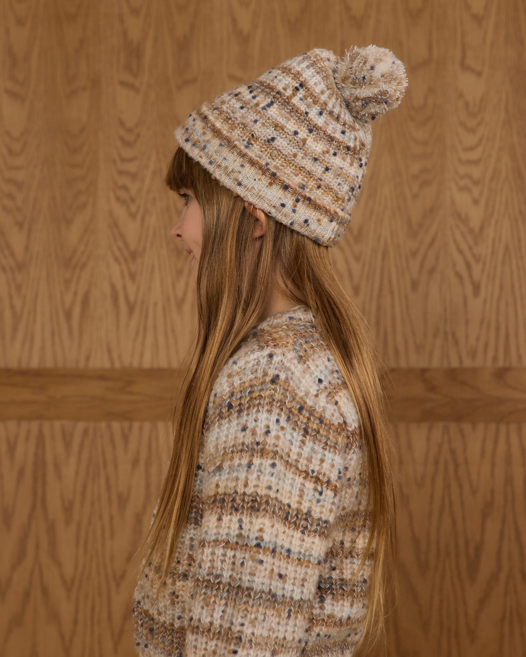 Cheyenne Cardigan || Stone Multi-Stripe