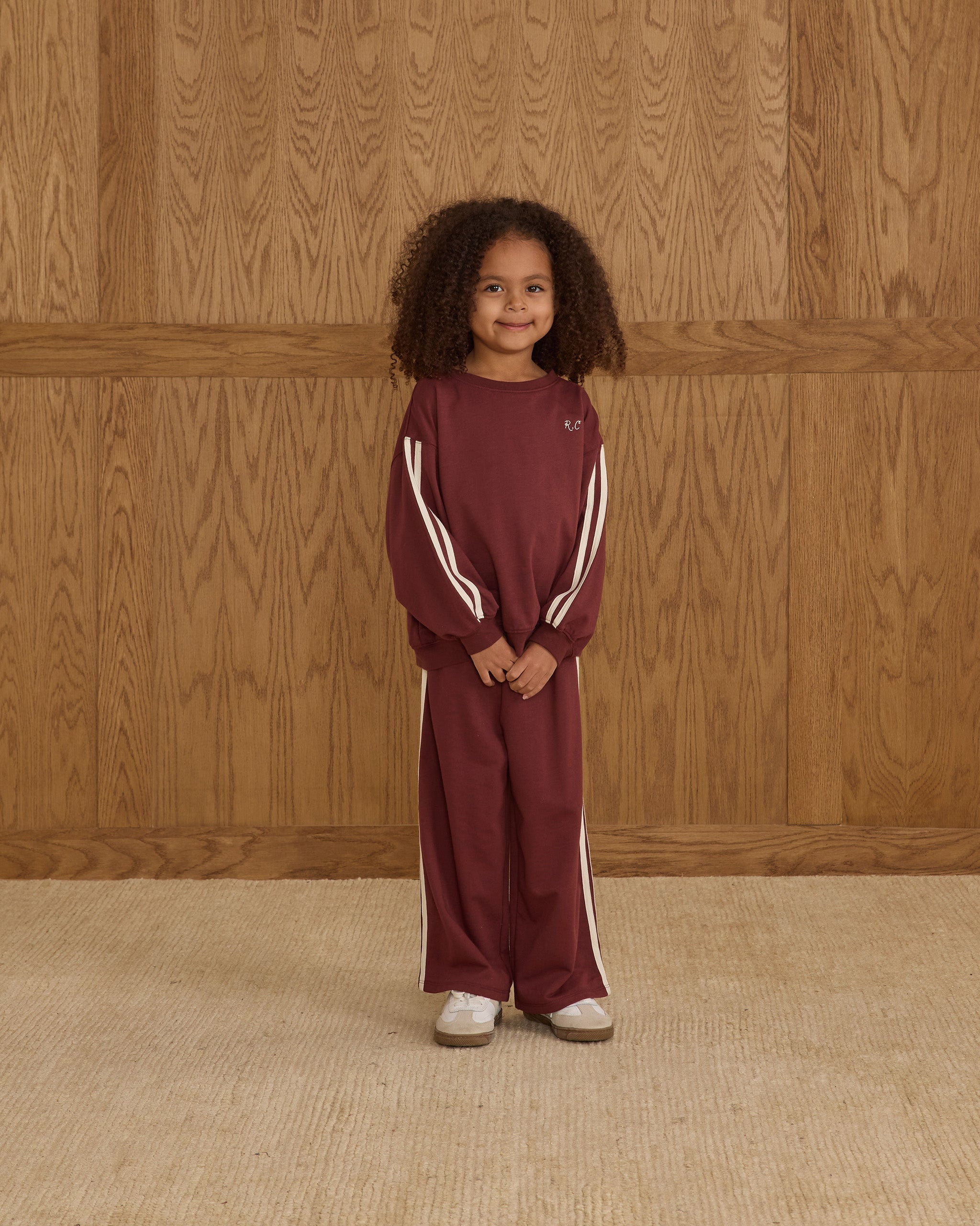 Oversized Sweatshirt || Burgundy
