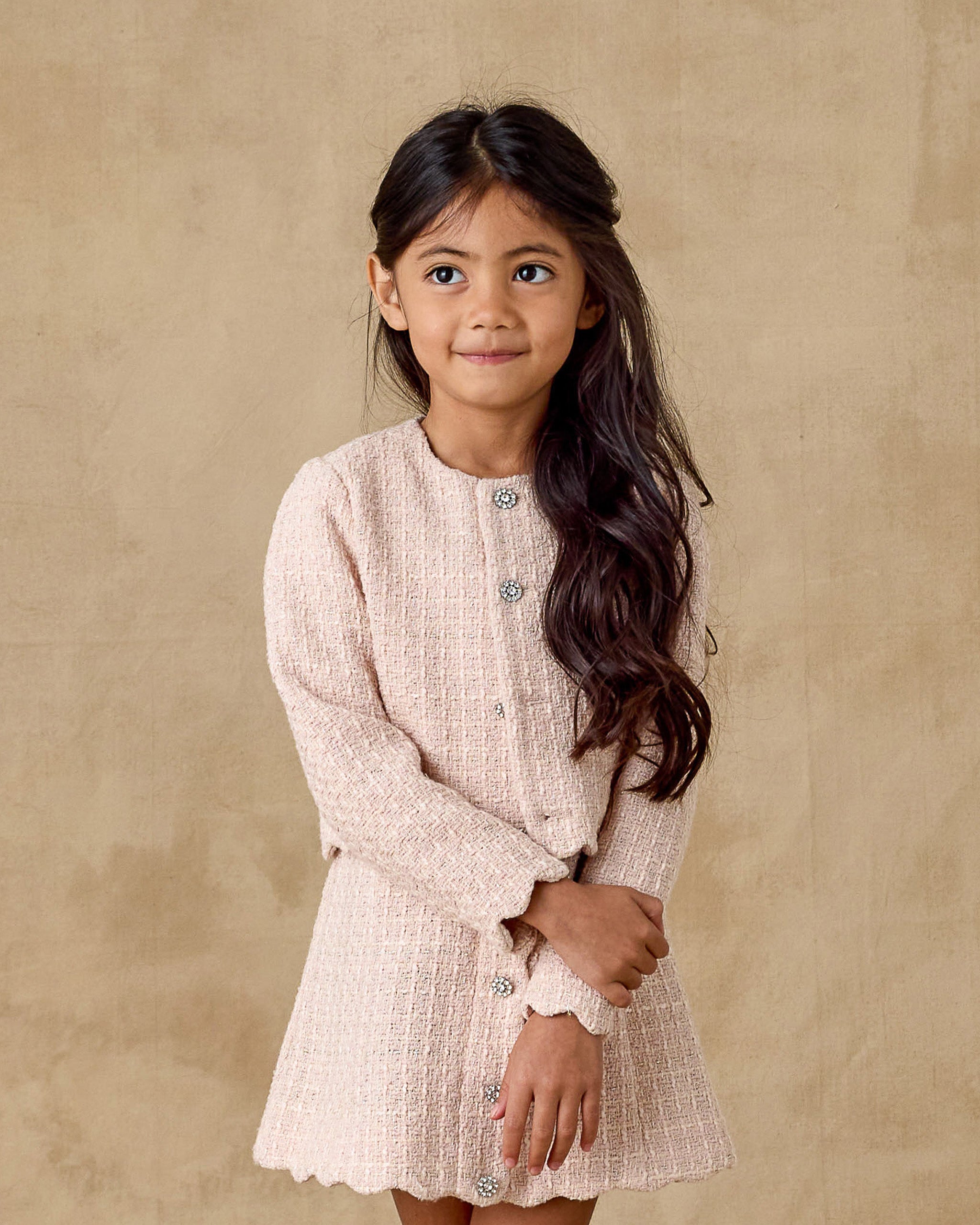 Tweed Jacket | Rose