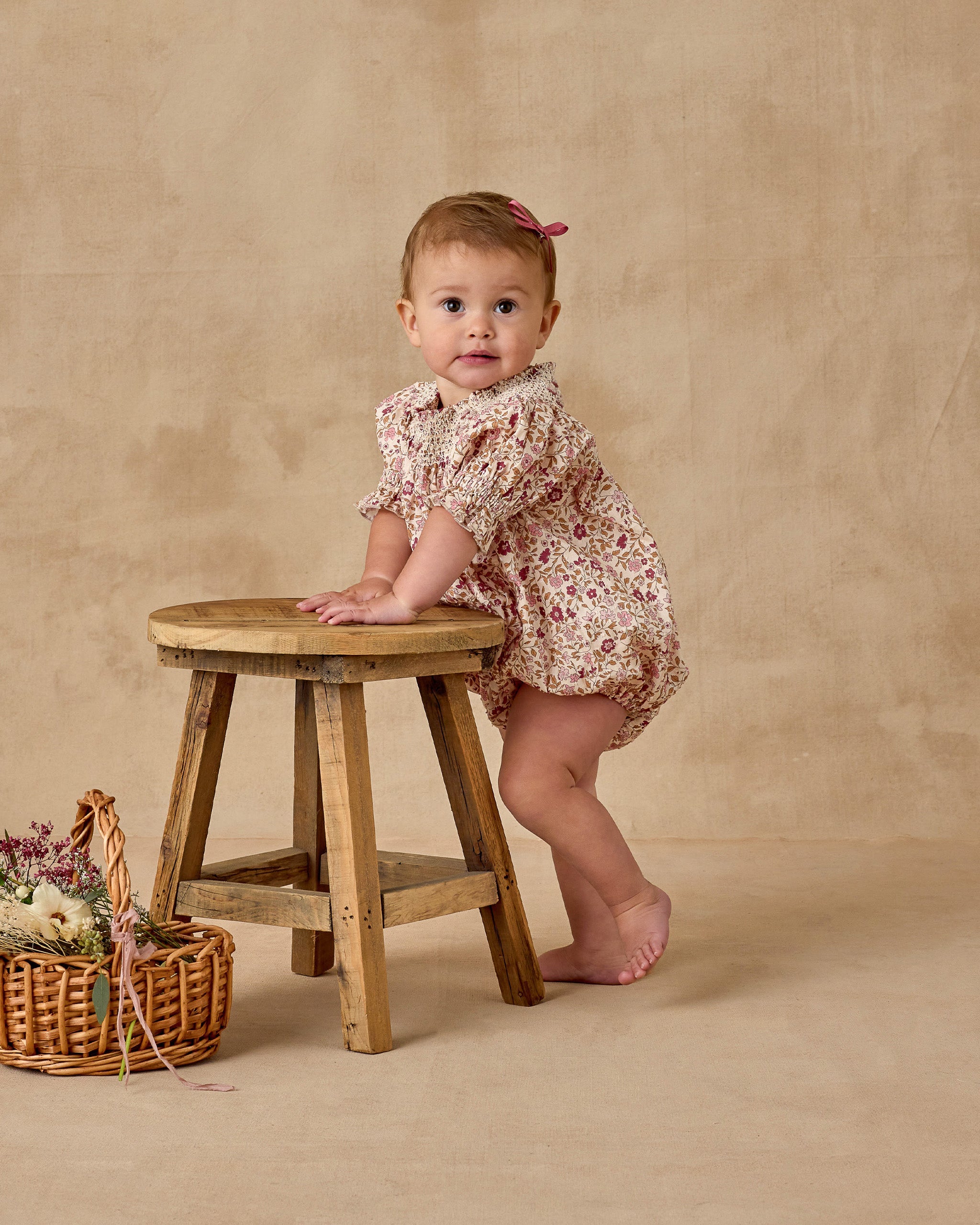 Maddie Romper | Flower Fields