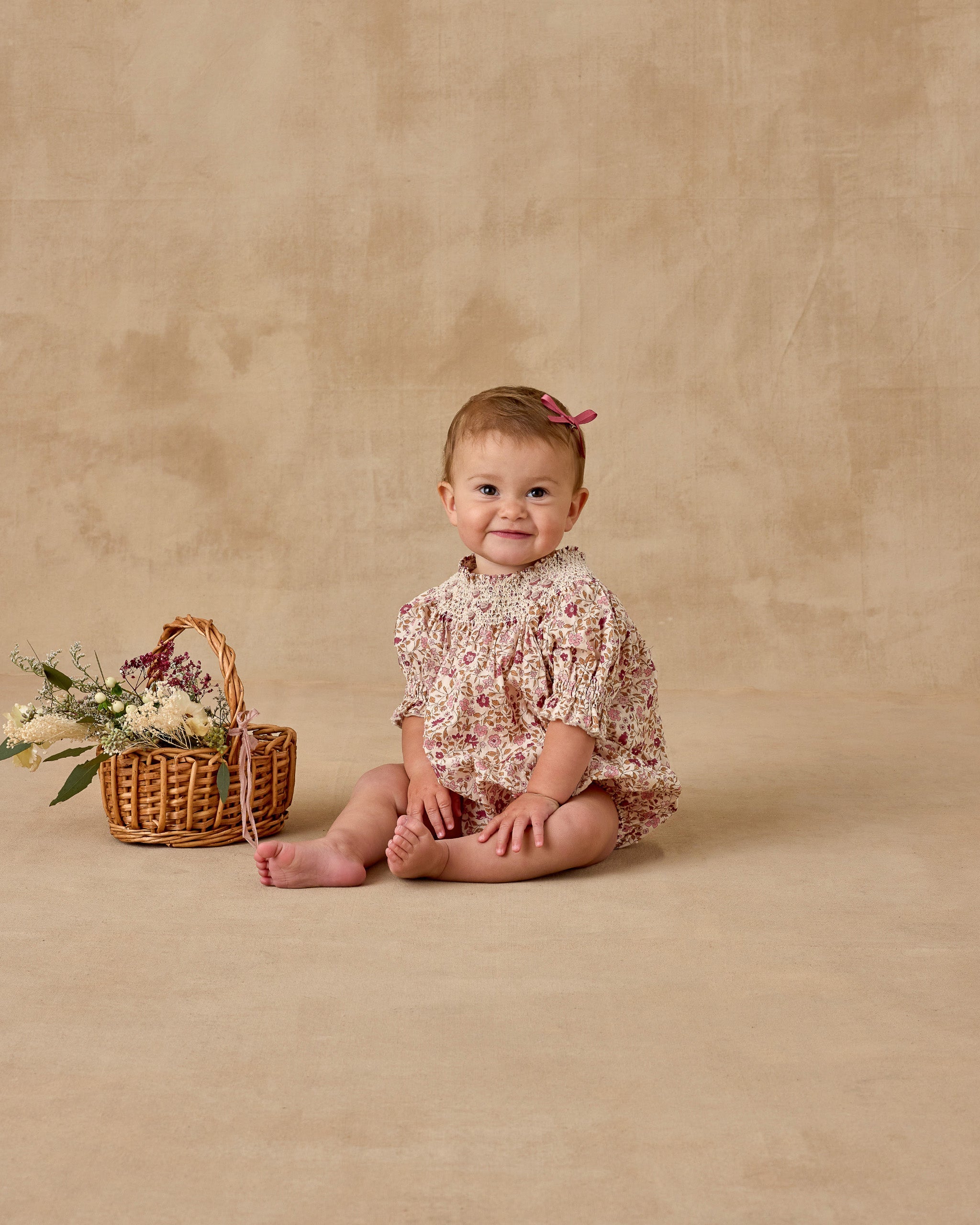 Maddie Romper | Flower Fields