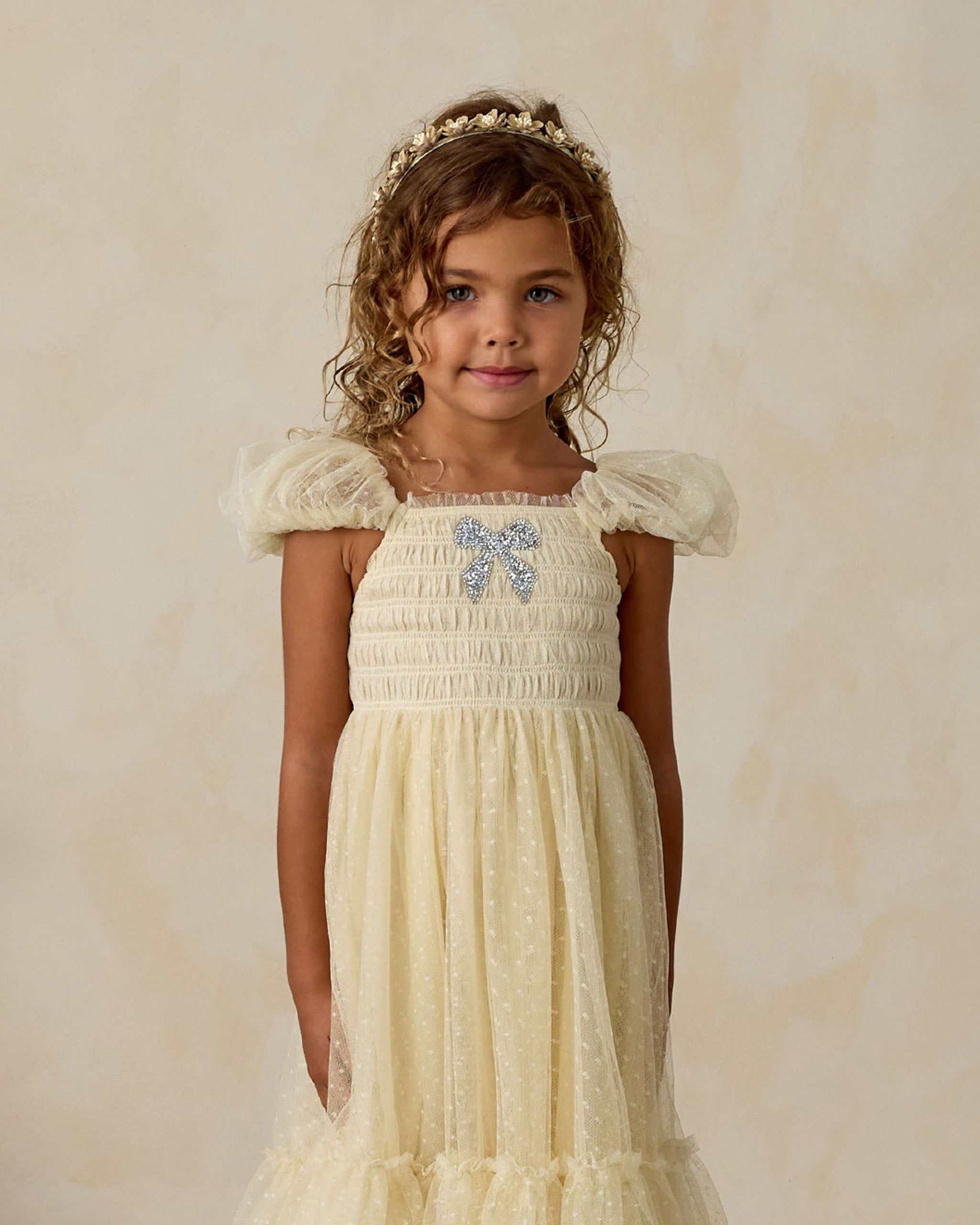 Clara Dress | Champagne