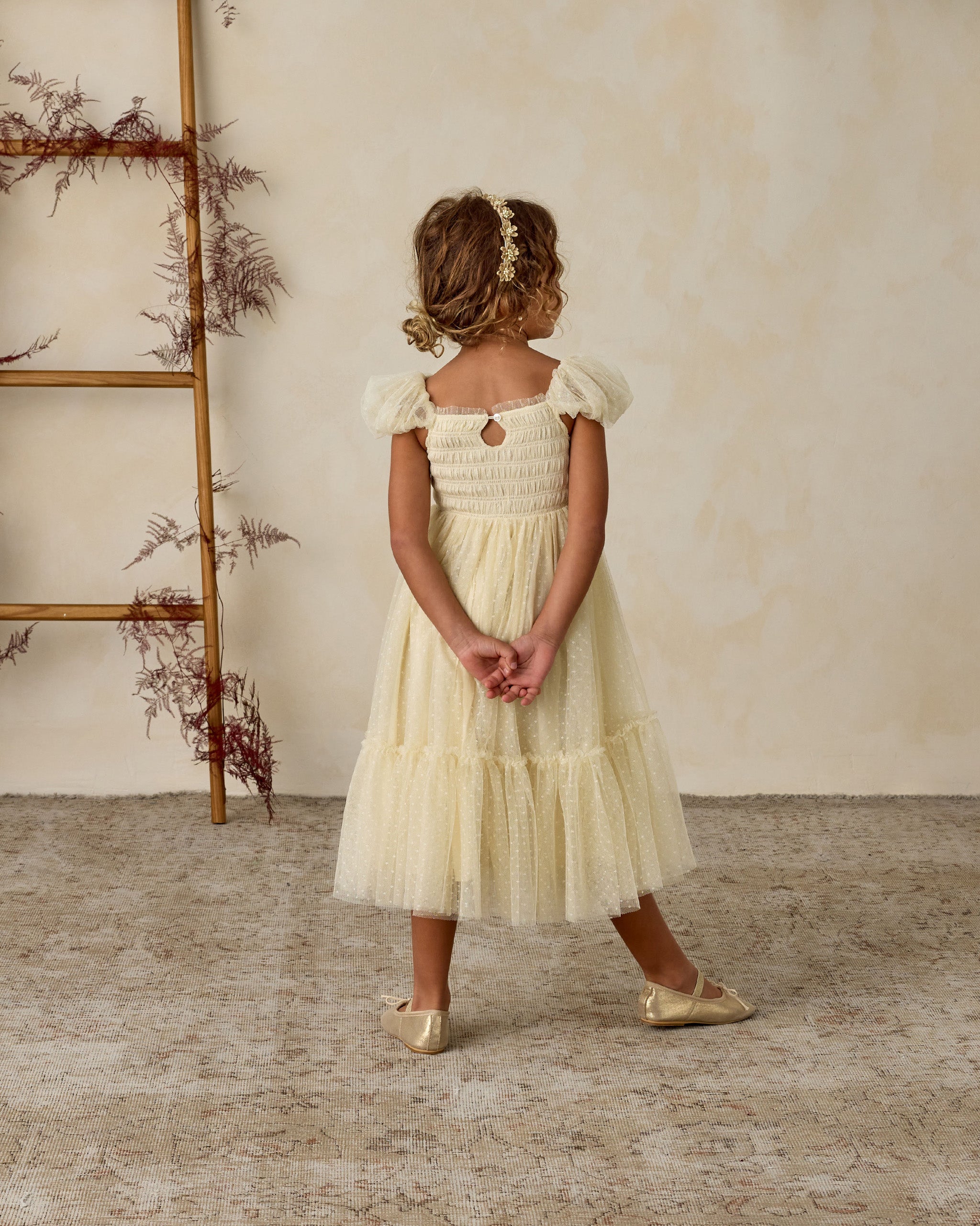 Clara Dress | Champagne