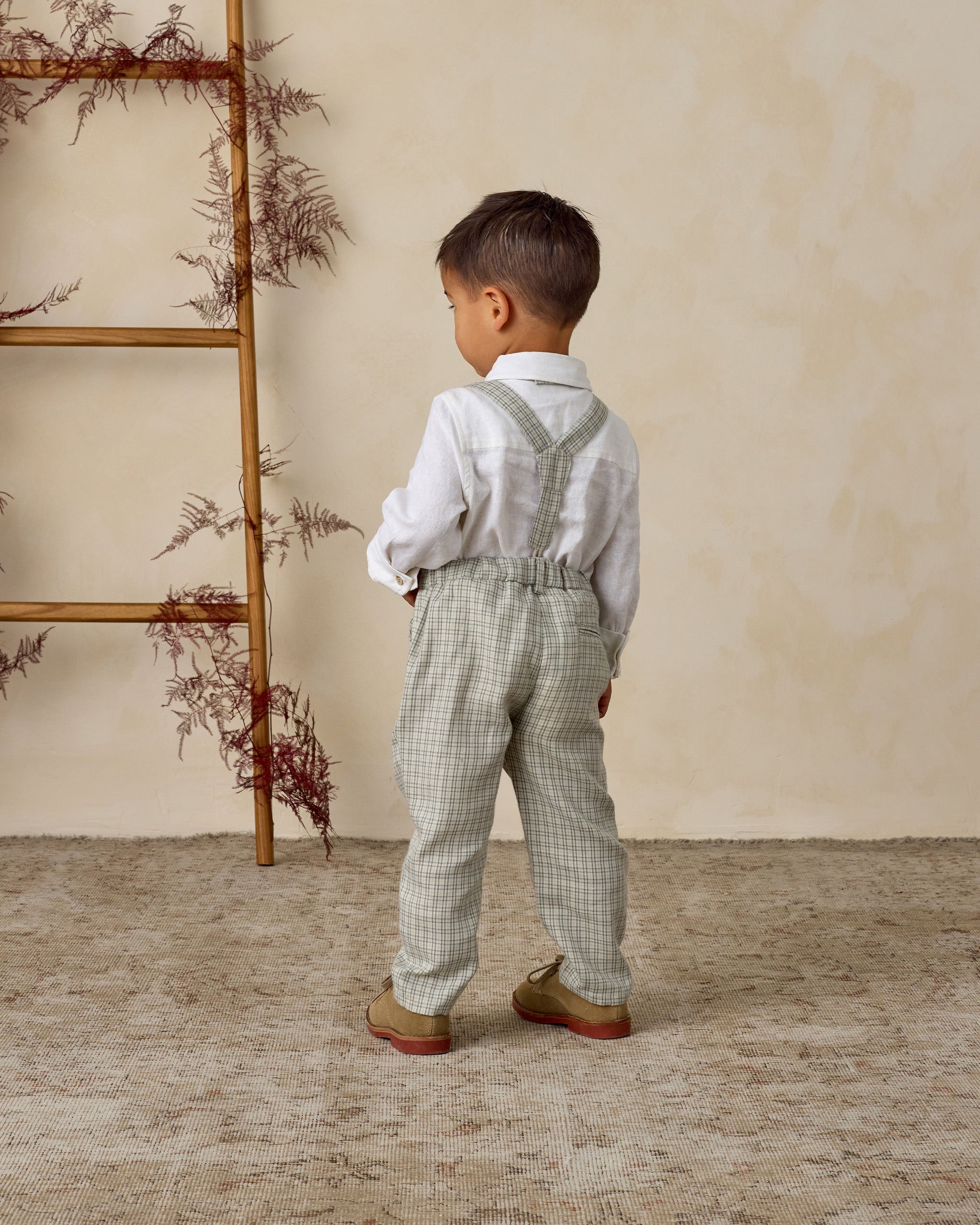 Suspender Pant | French Blue