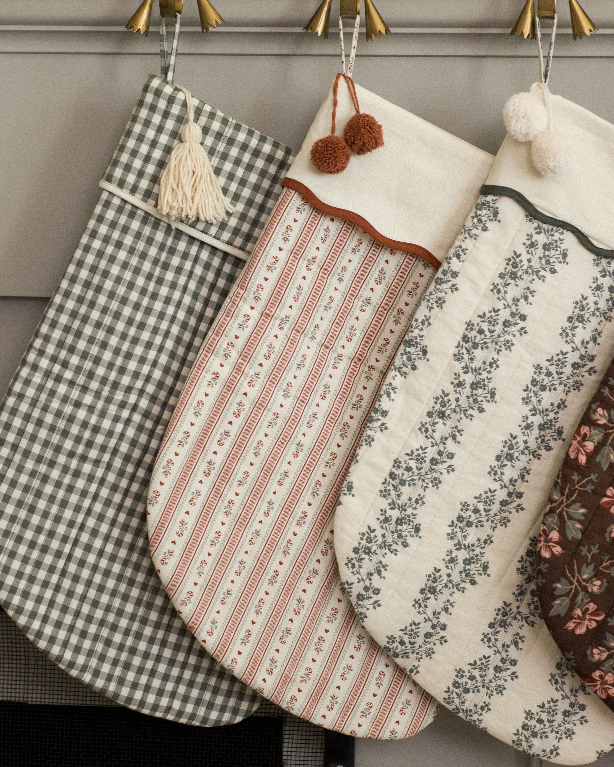 Christmas Stocking || Candy Cane Stripe