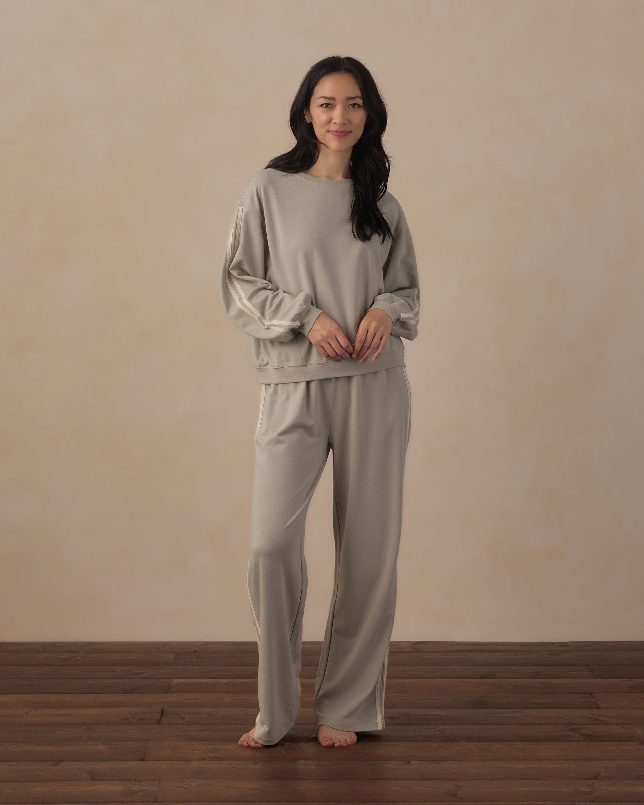 Women's Wide Leg Sweatpant Sage - Rylee + Cru | Kids Clothes | Trendy Baby Clothes | Modern Infant Outfits |