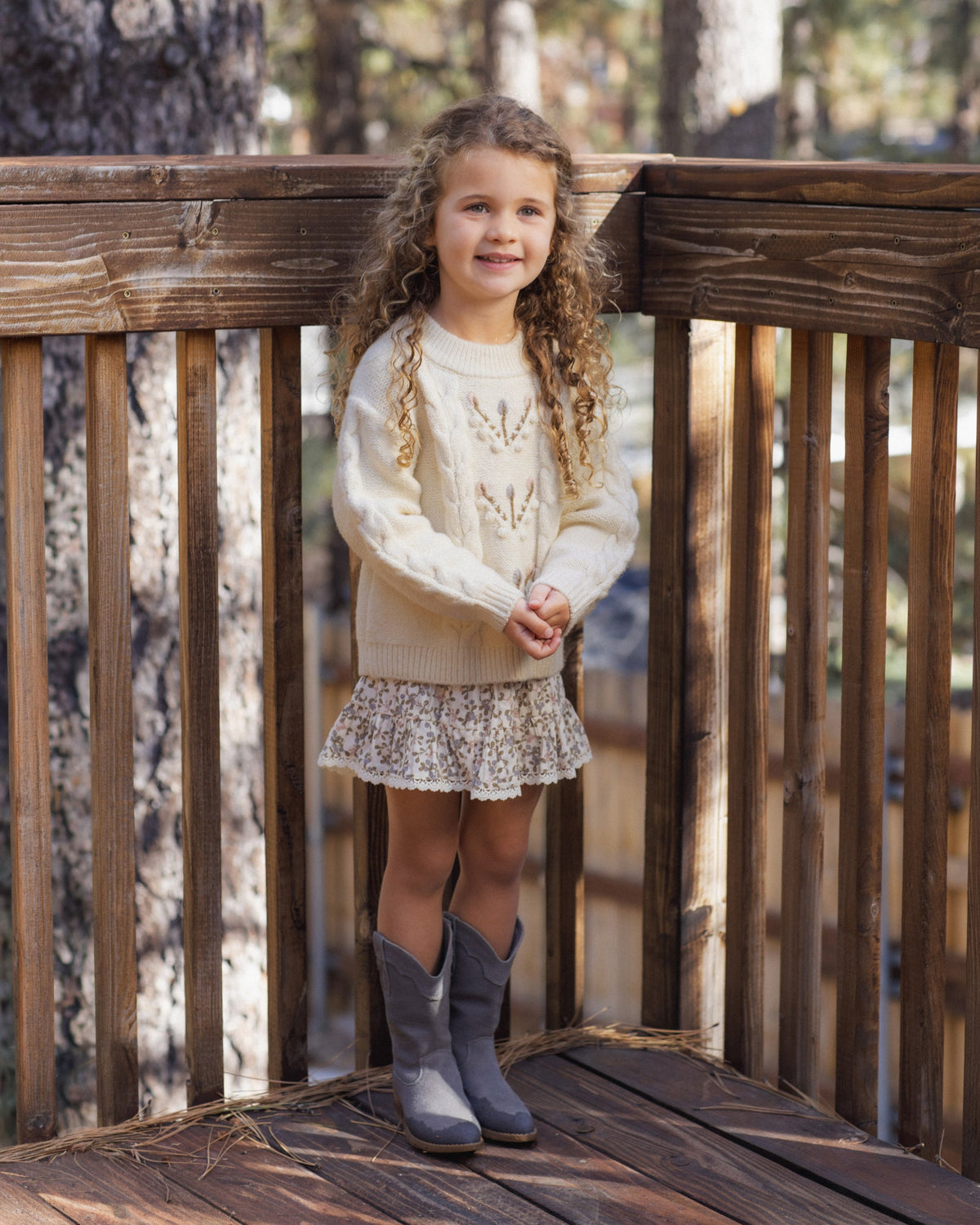 Nova Mini Skirt Winter Garden