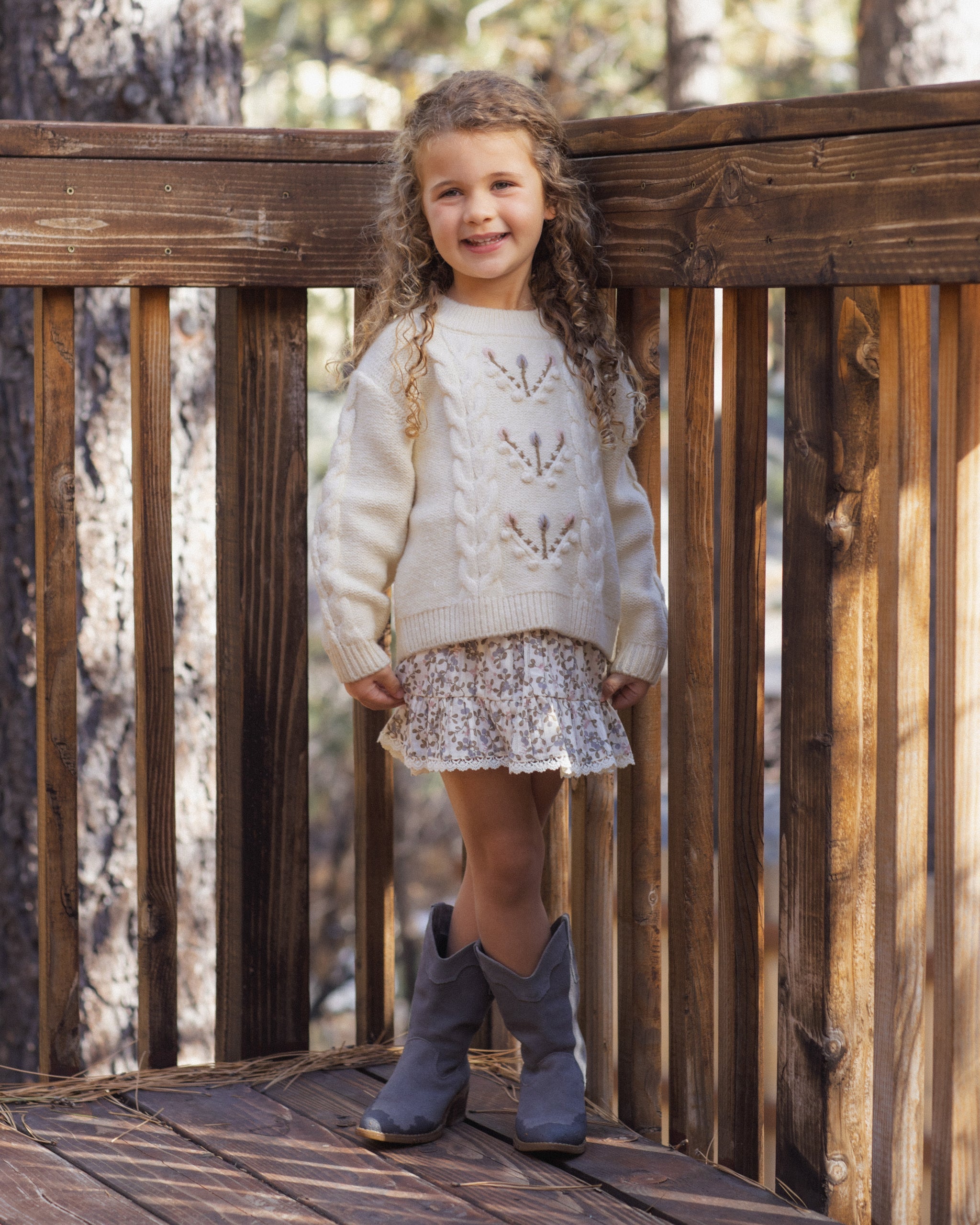 Nova Mini Skirt Winter Garden