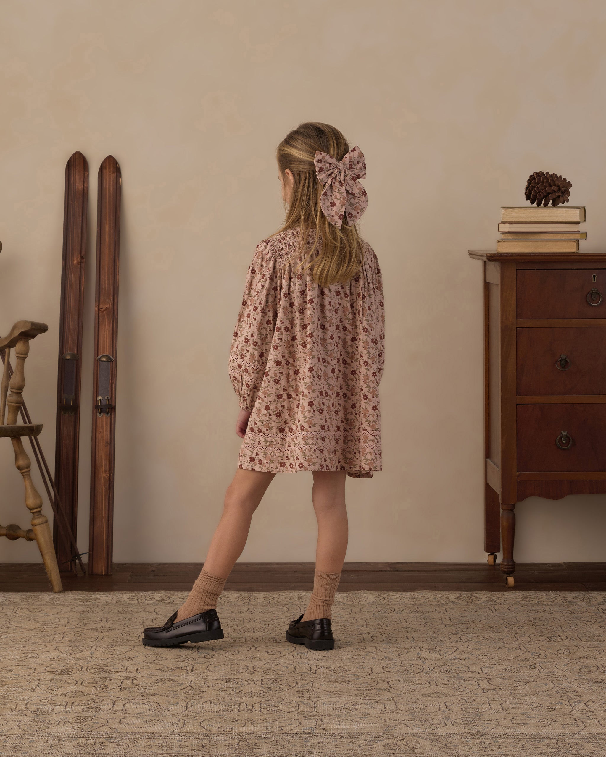 Selene Dress Pink Floral