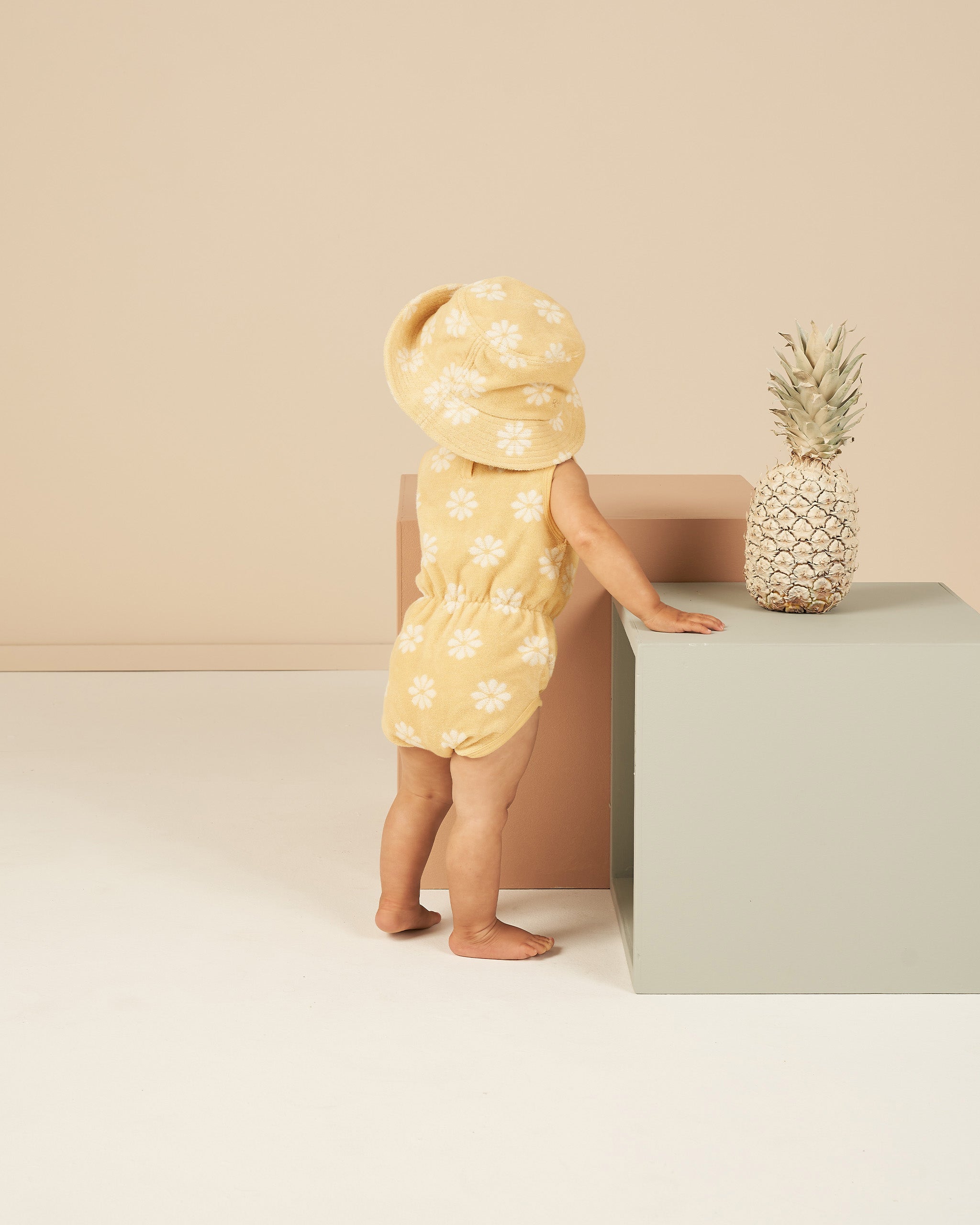 Cinch Playsuit || Daisy - Rylee + Cru | Kids Clothes | Trendy Baby Clothes | Modern Infant Outfits |