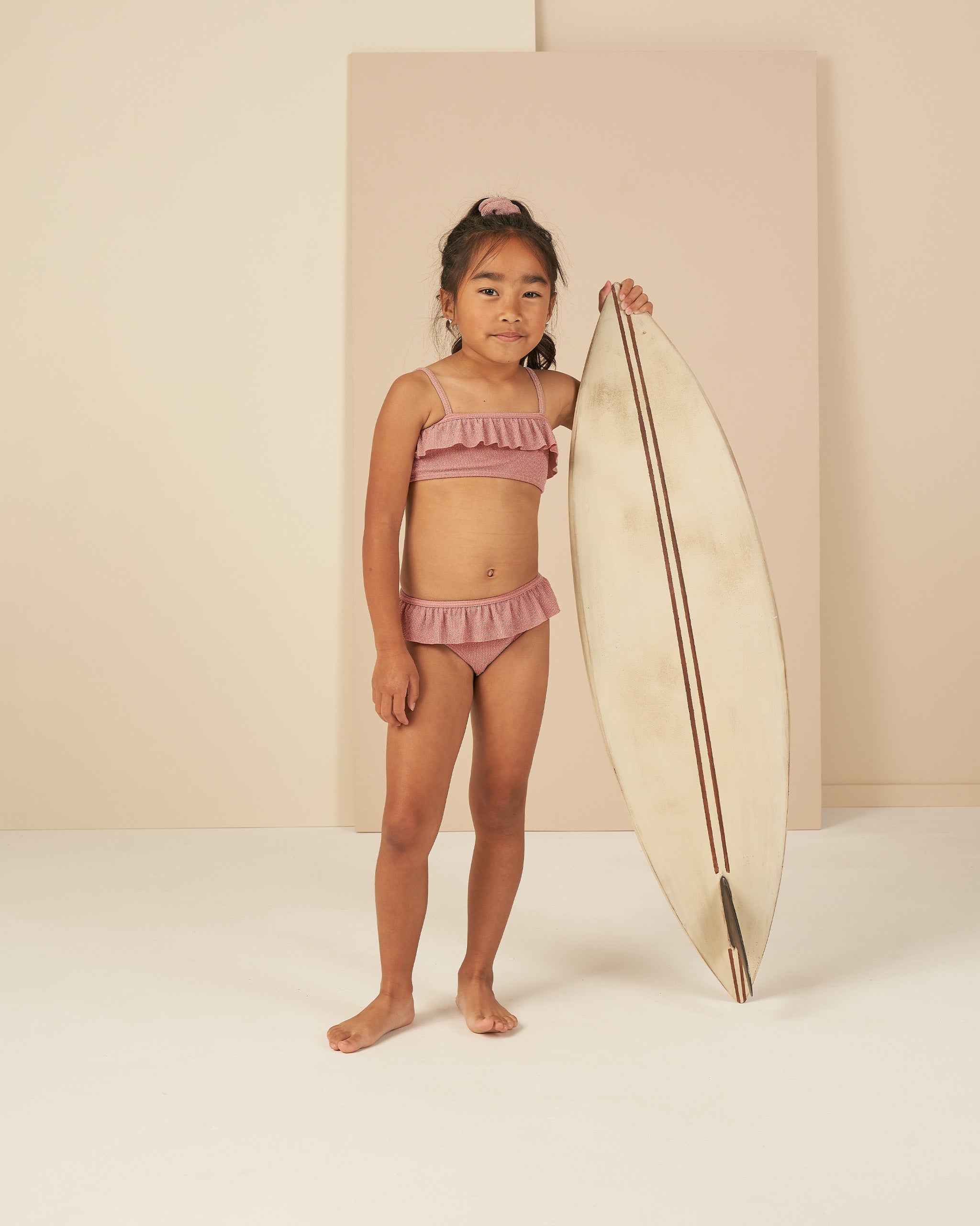 Parker Bikini || Lipstick - Rylee + Cru | Kids Clothes | Trendy Baby Clothes | Modern Infant Outfits |