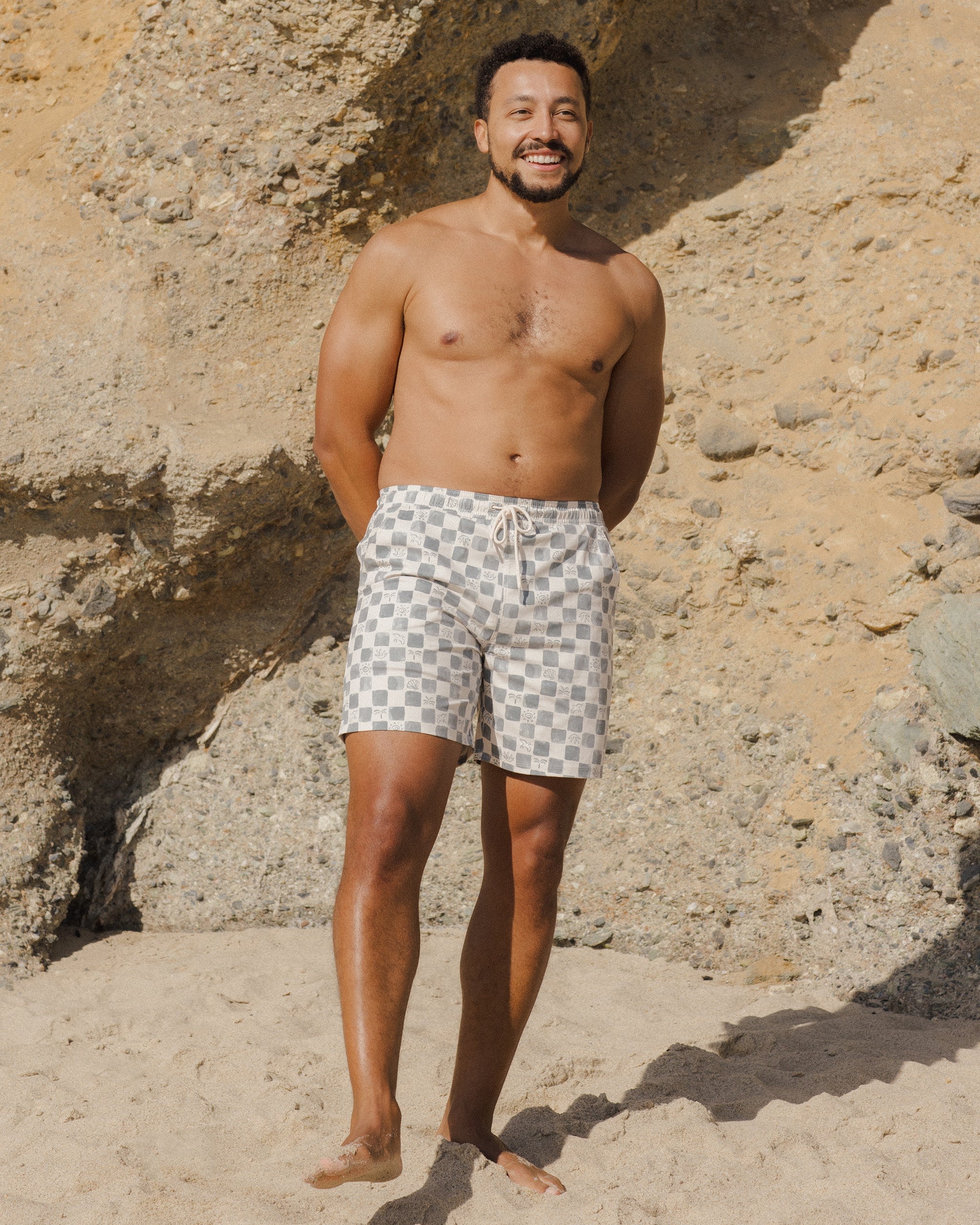 Men's Boardshort | Coastal Check