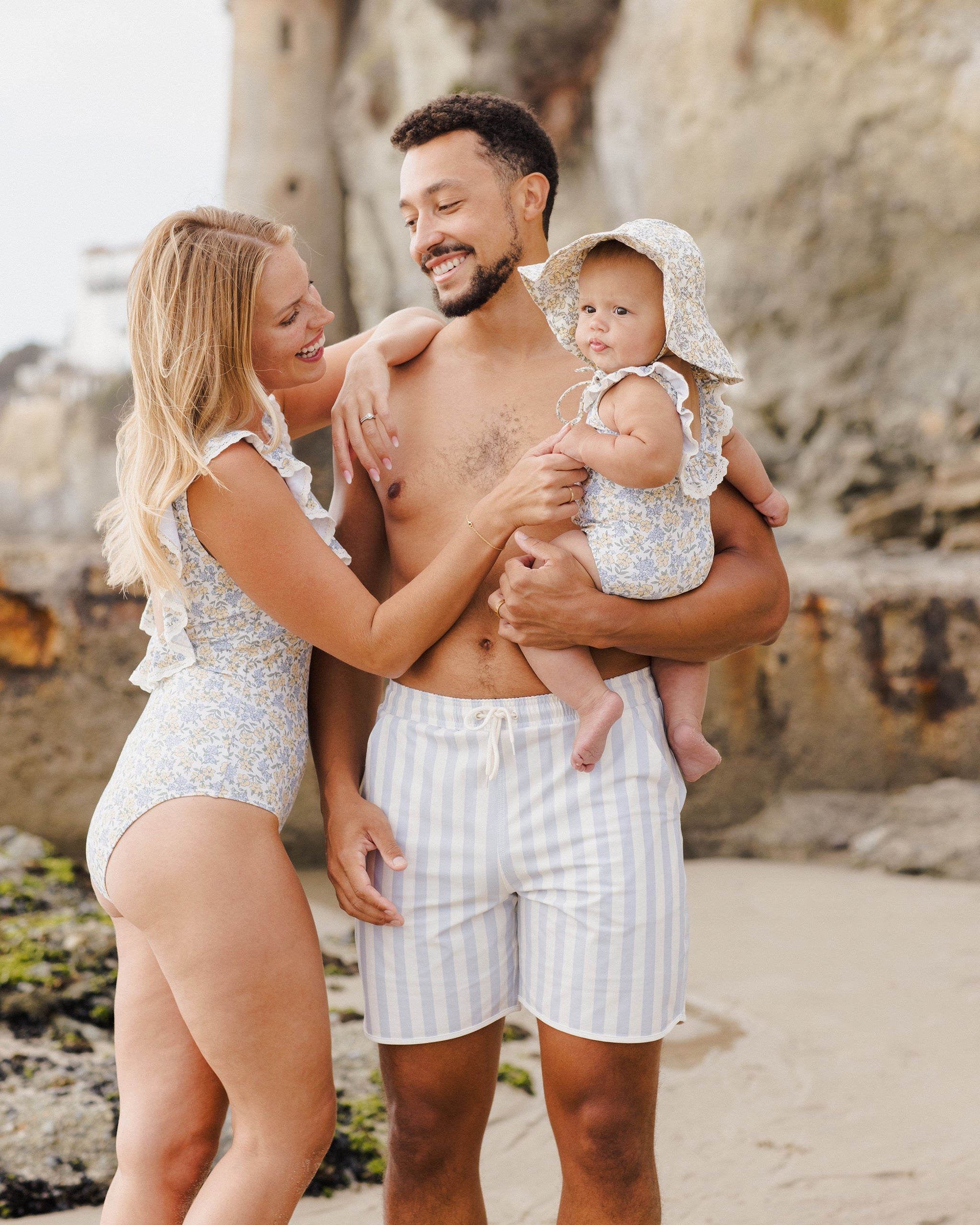 Men's Boardshort | Blue Stripe