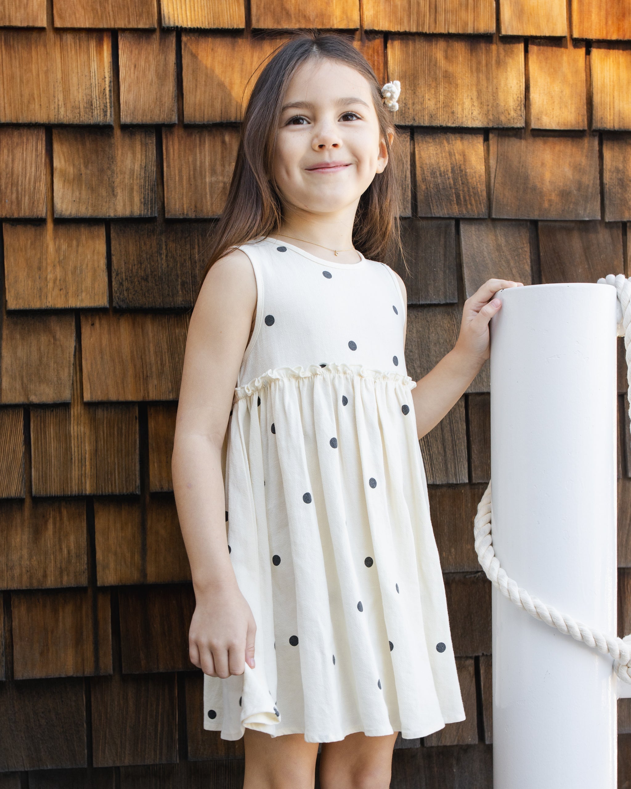 Harper Dress Polka Dot - Rylee + Cru | Kids Clothes | Trendy Baby Clothes | Modern Infant Outfits |