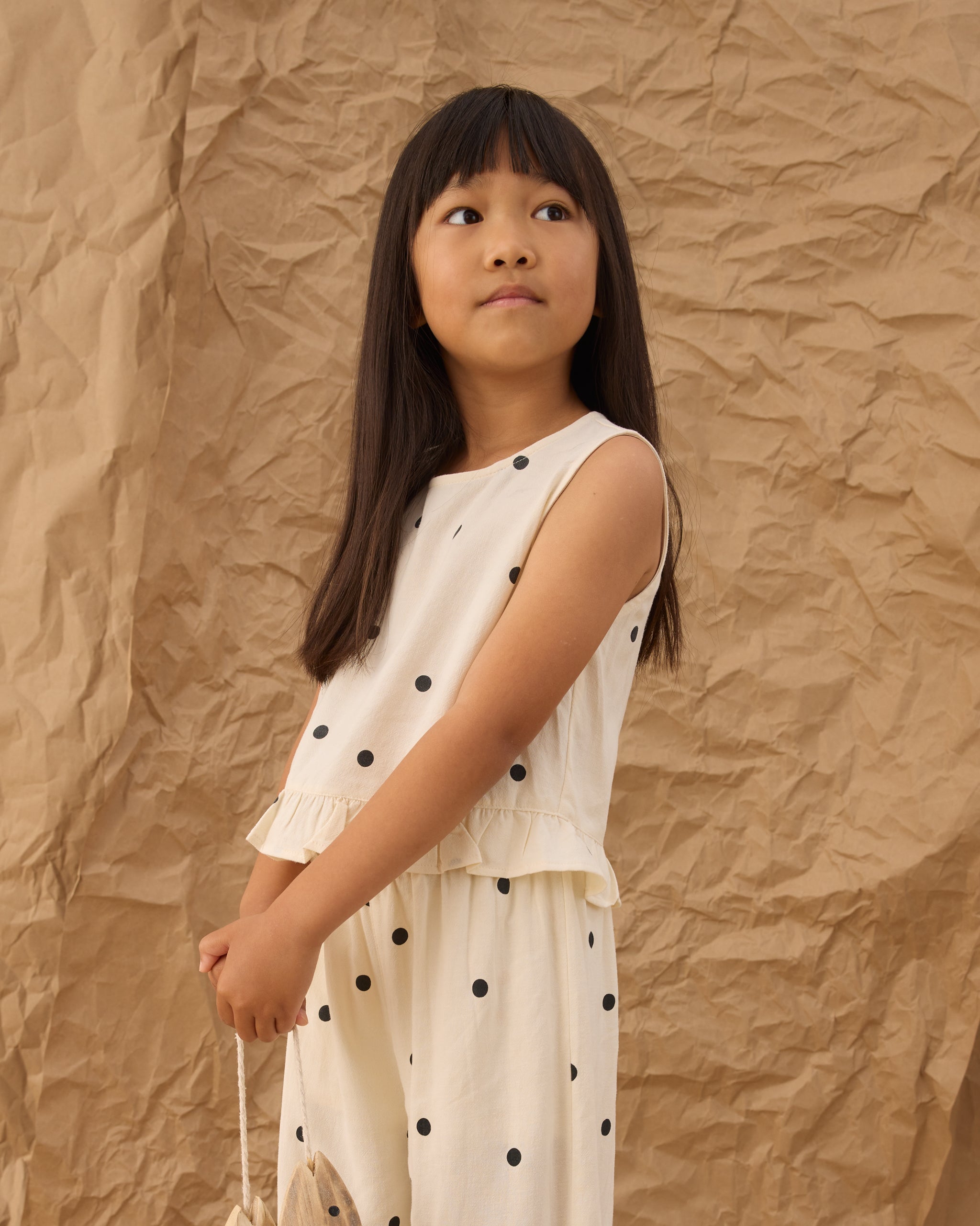 Wide Leg Pant Polka Dot - Rylee + Cru | Kids Clothes | Trendy Baby Clothes | Modern Infant Outfits |
