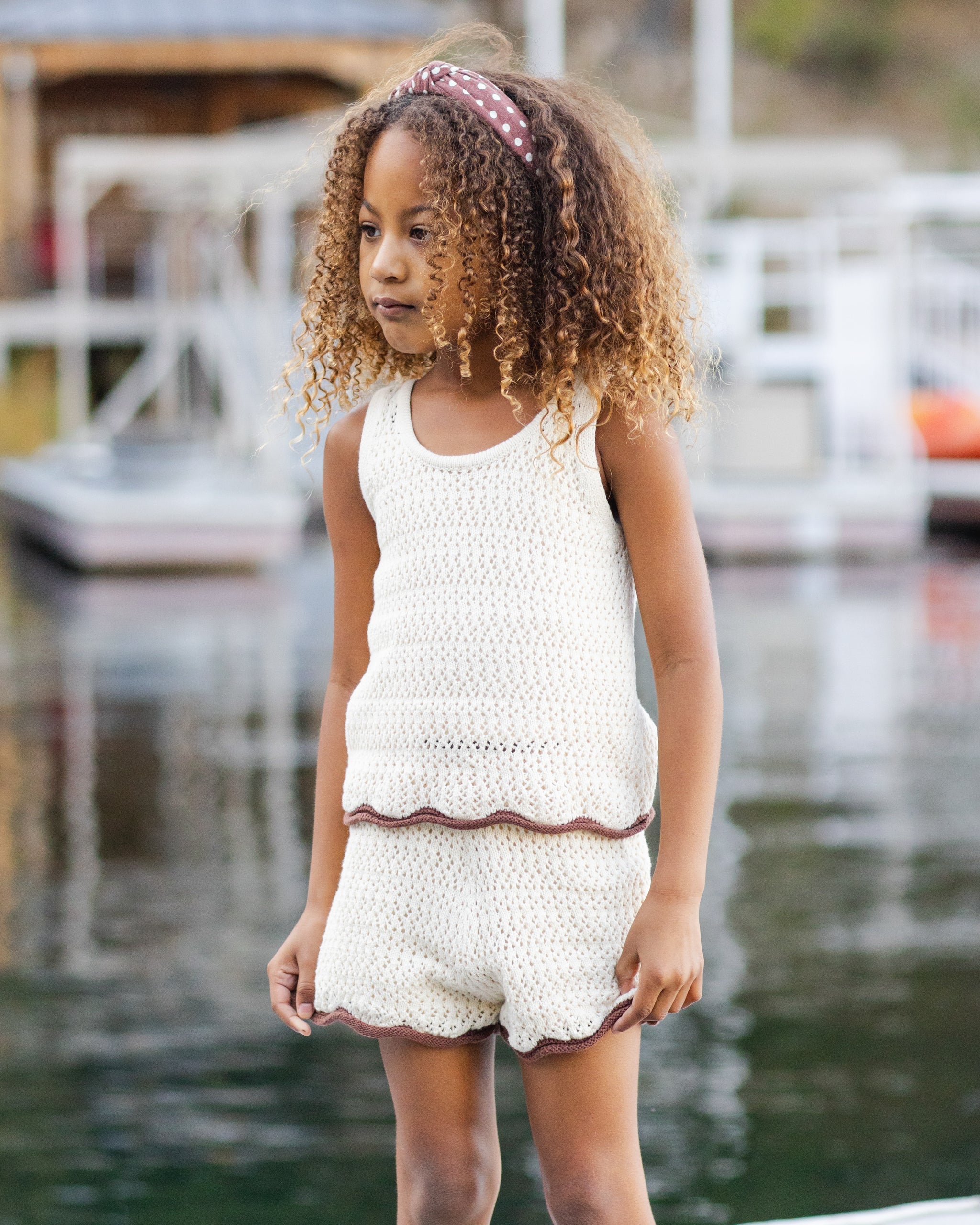 Knotted Headband Polka Dot