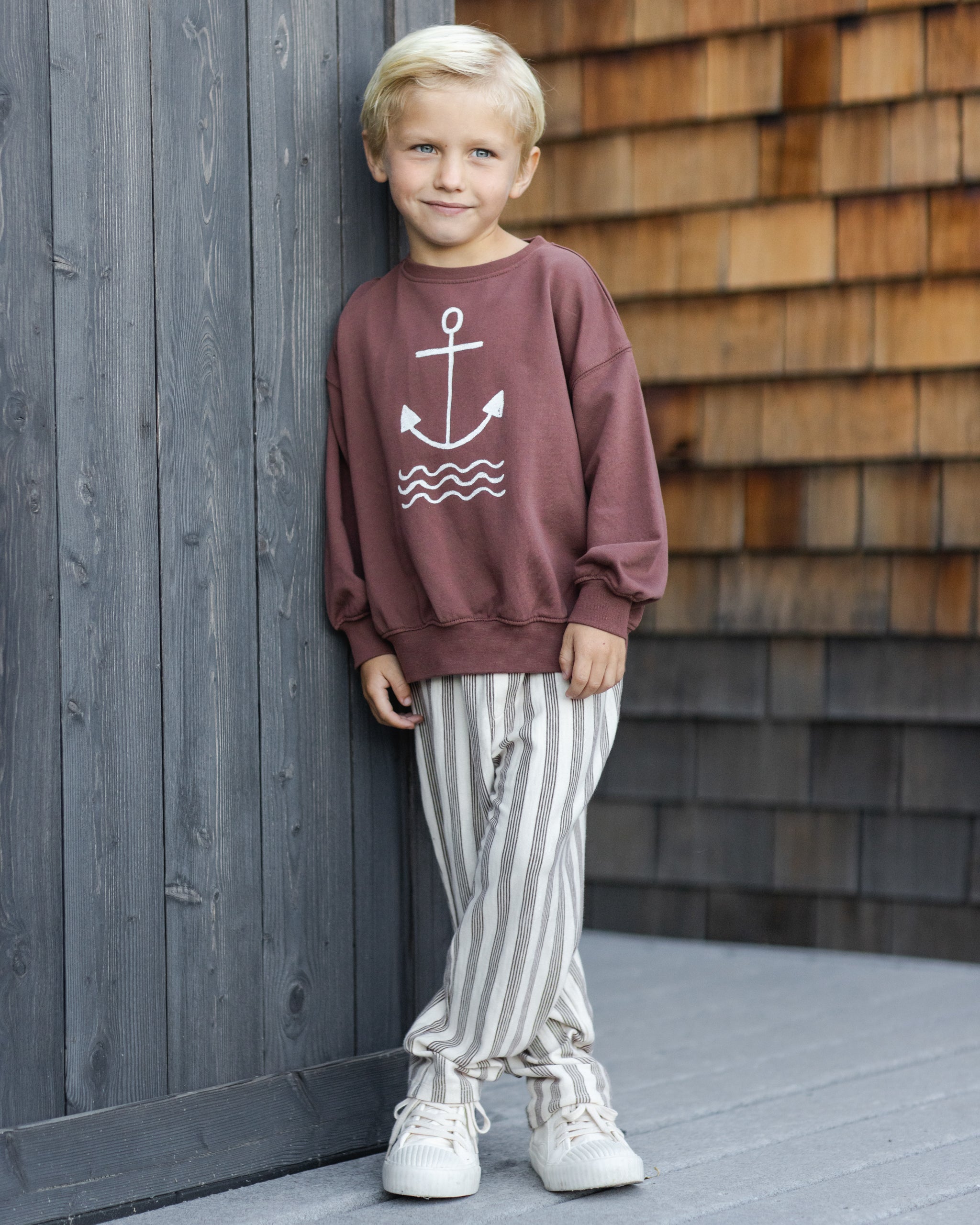 Rory Pant Brown Stripe