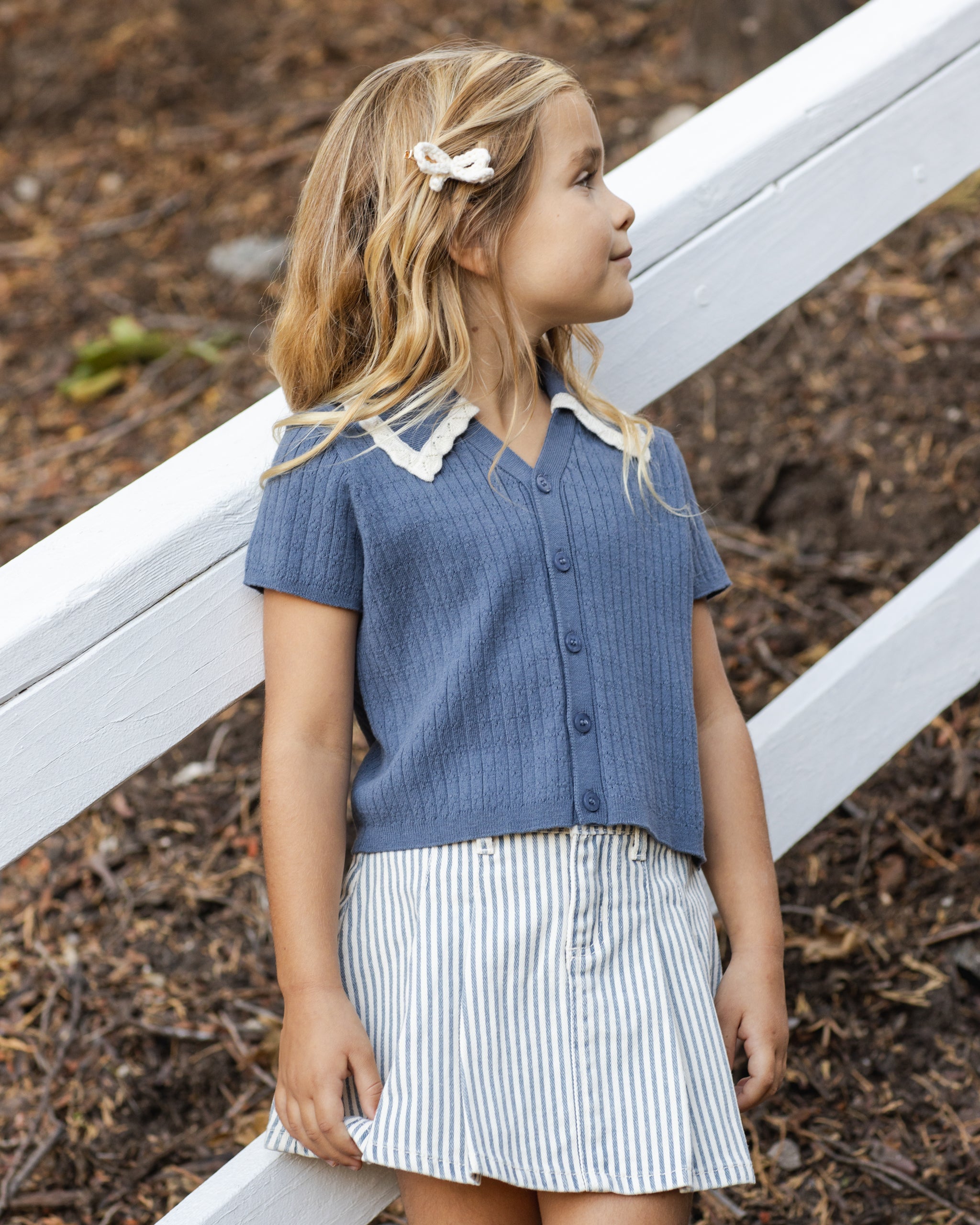 Sloane Knit Top Marine