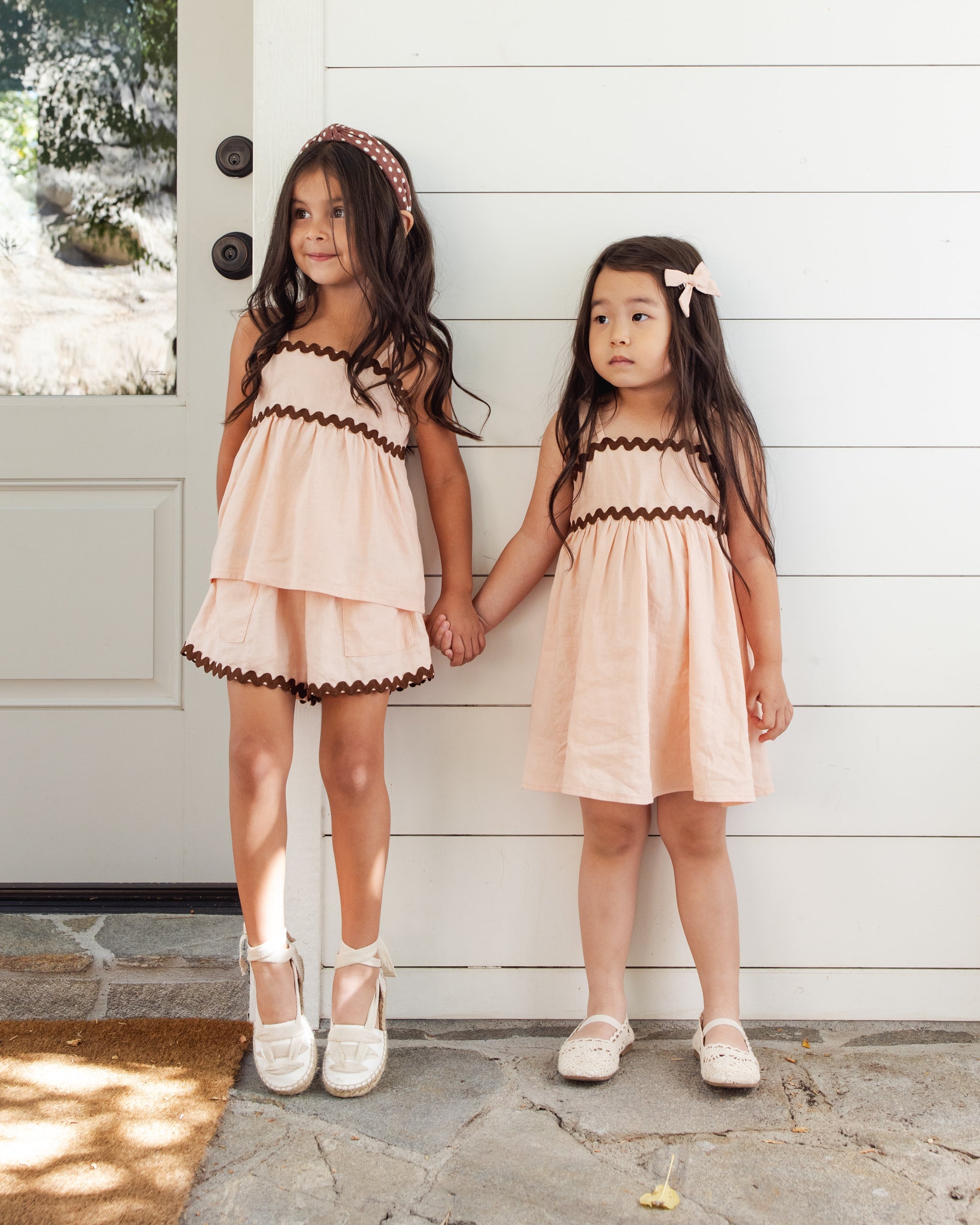 Ric Rac Dress Blush