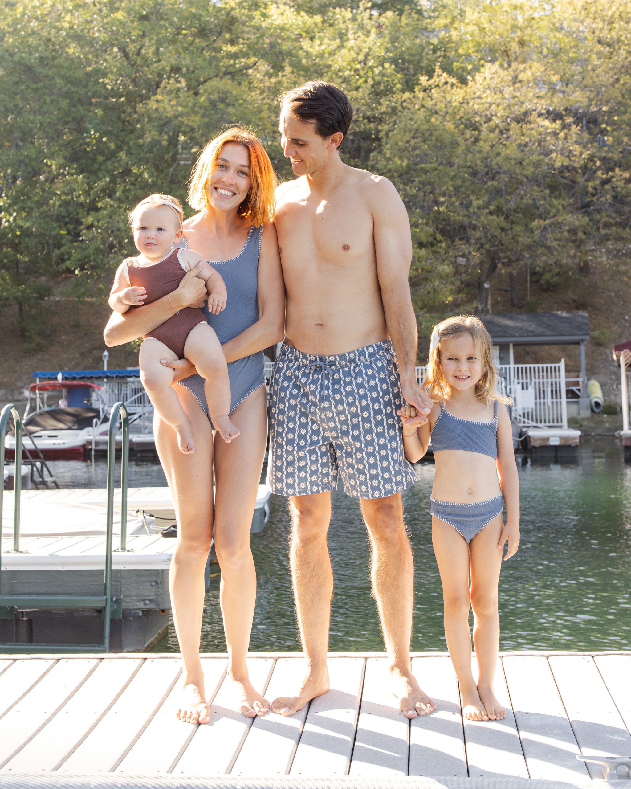 Men's Basic Boardshort Sun Wave