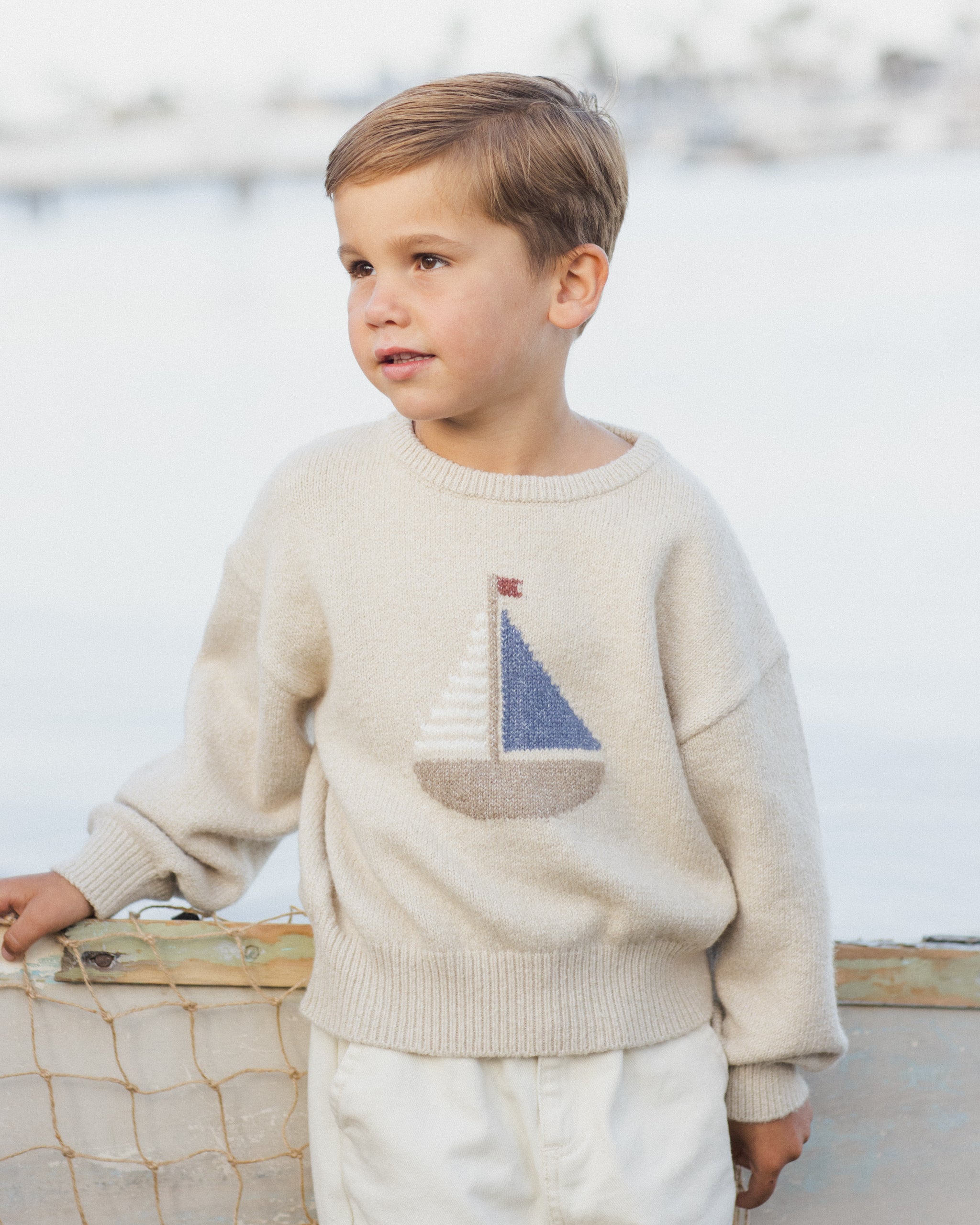 Aspen Sweater Sailboat