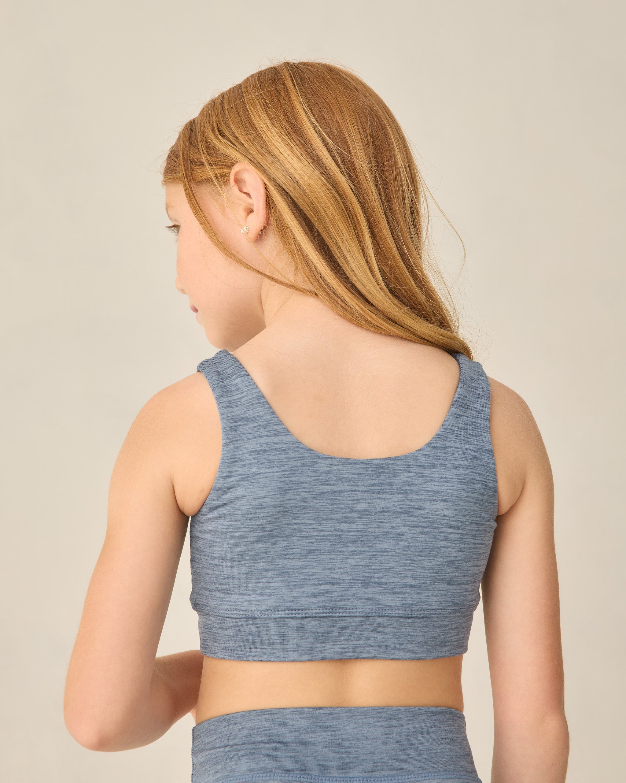 Swift Sports Bra Heathered Marine