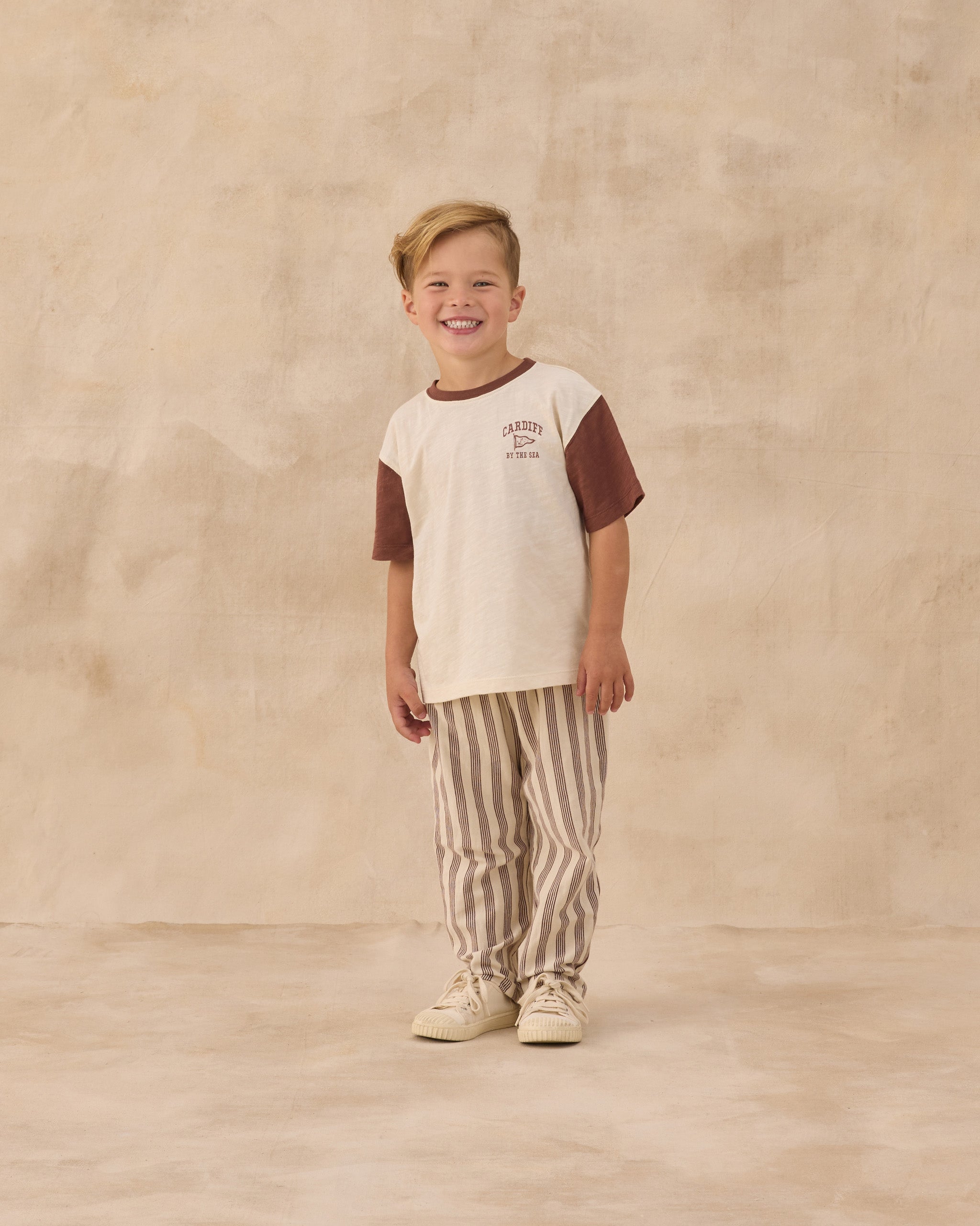 Rory Pant Brown Stripe