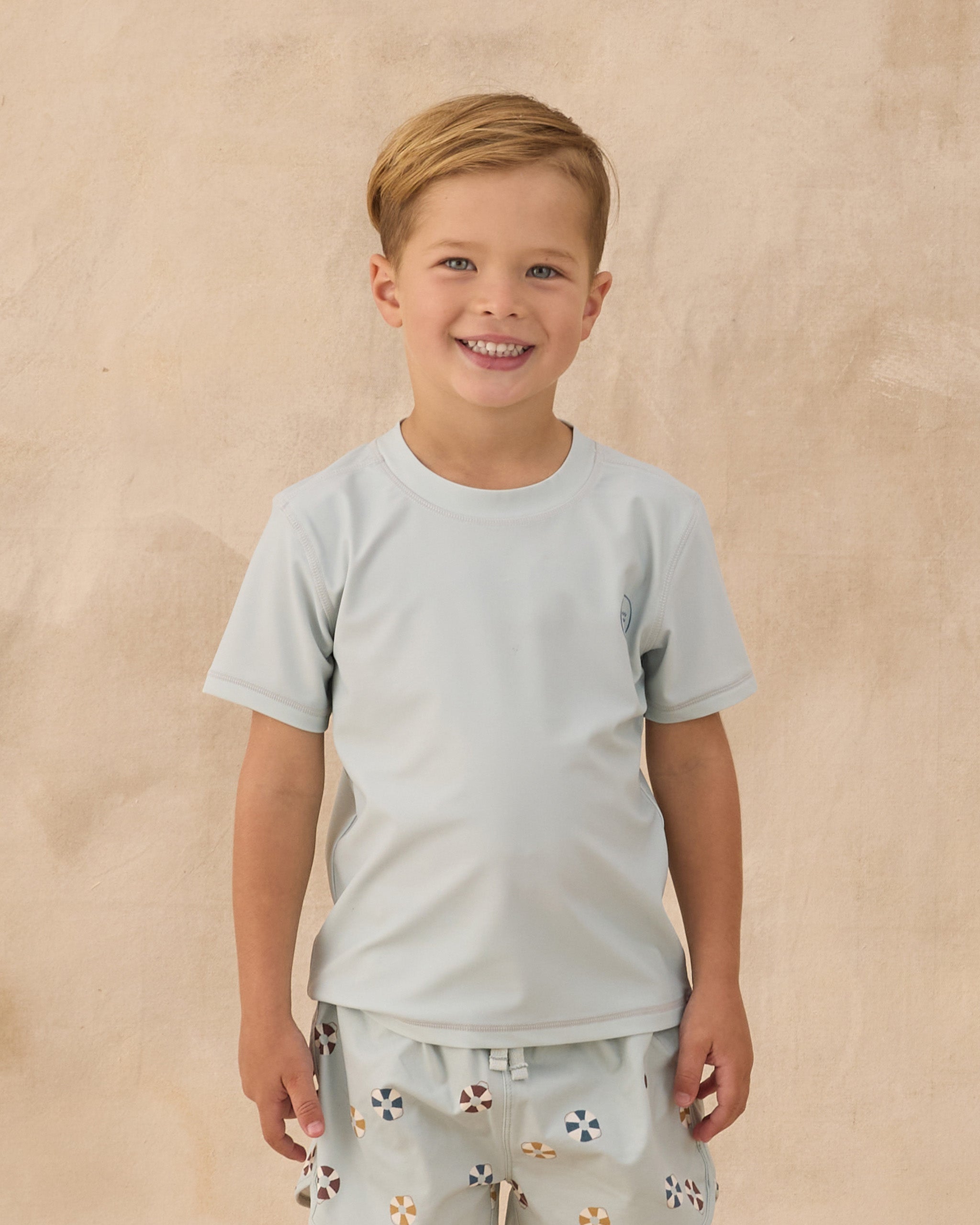 Short Sleeve Rashguard Seafoam