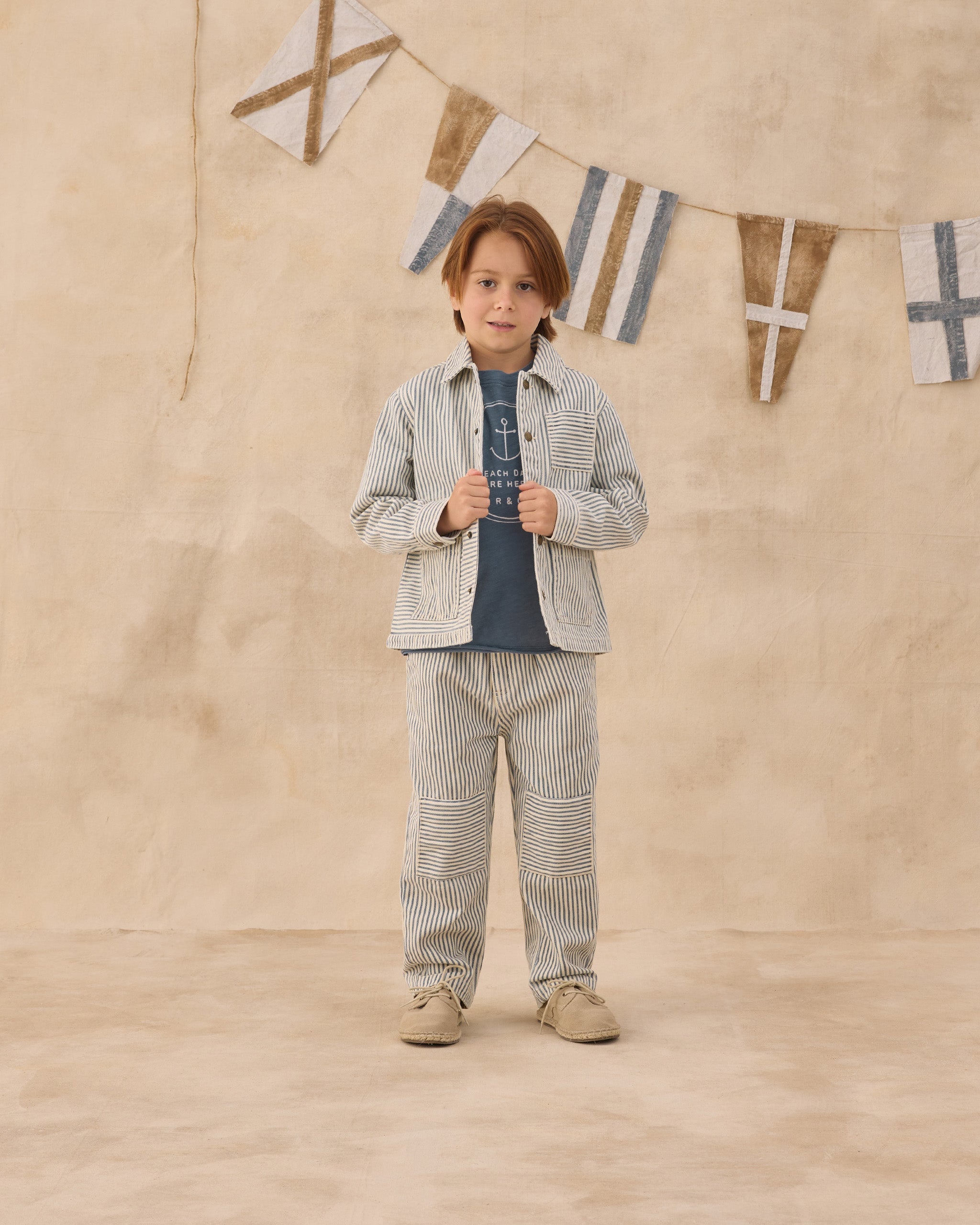 Baggy Pant Railroad Stripe