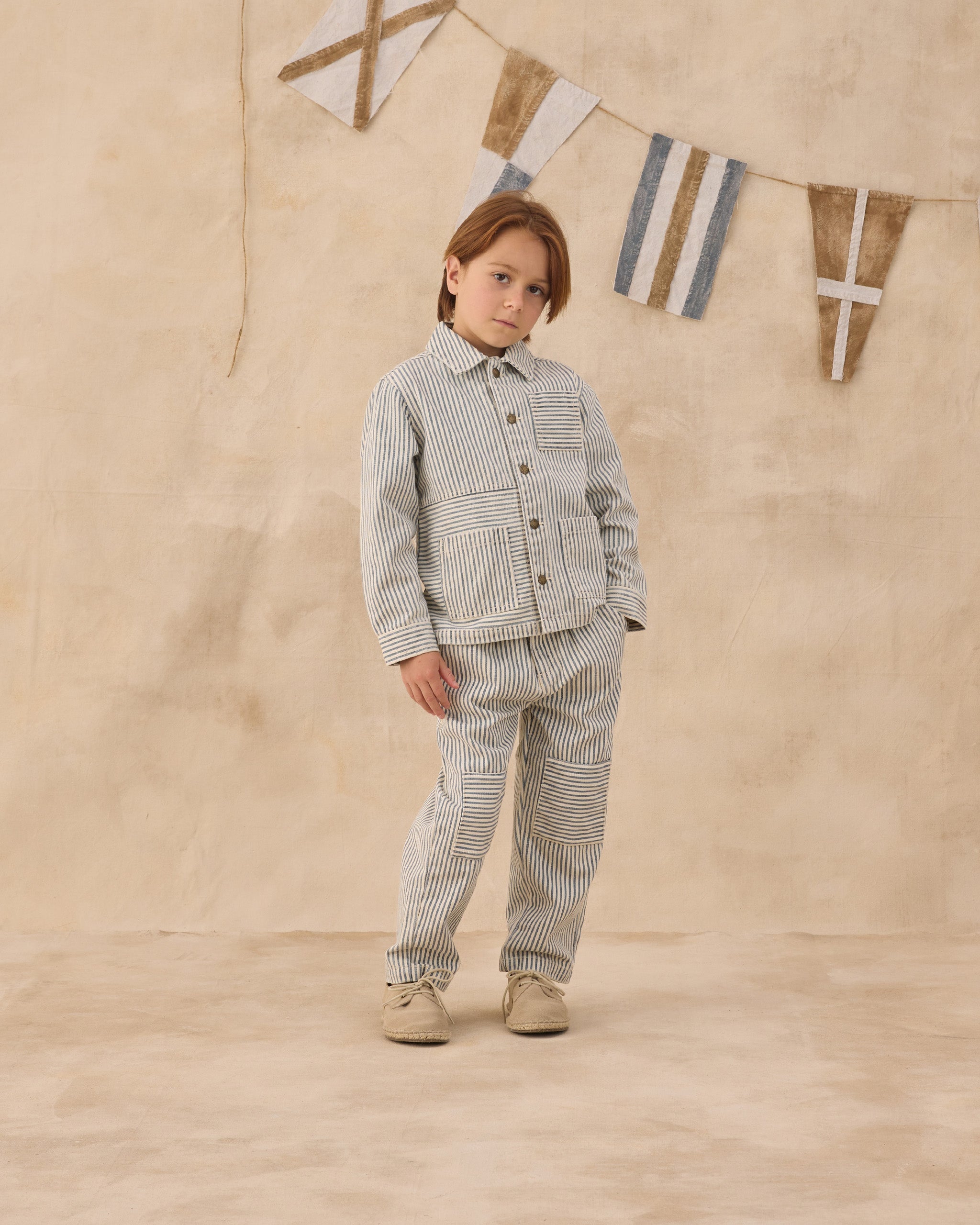 Baggy Pant Railroad Stripe