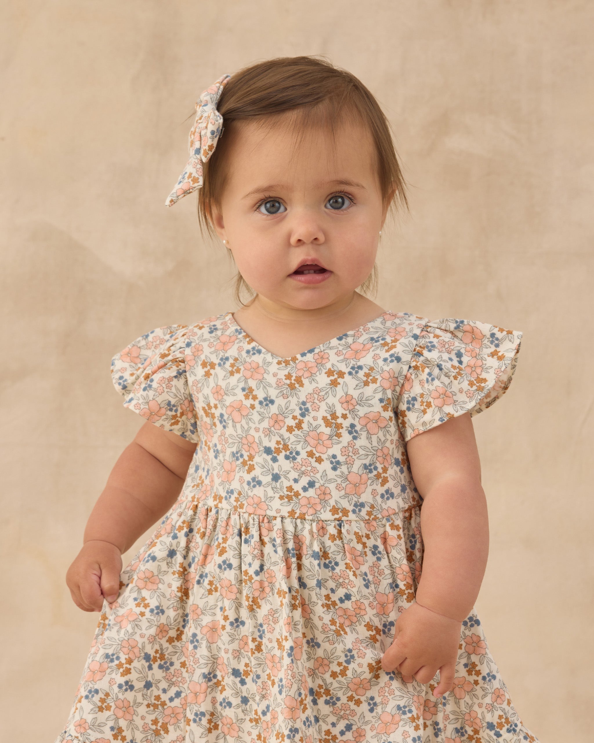 Lila Romper Flower Field