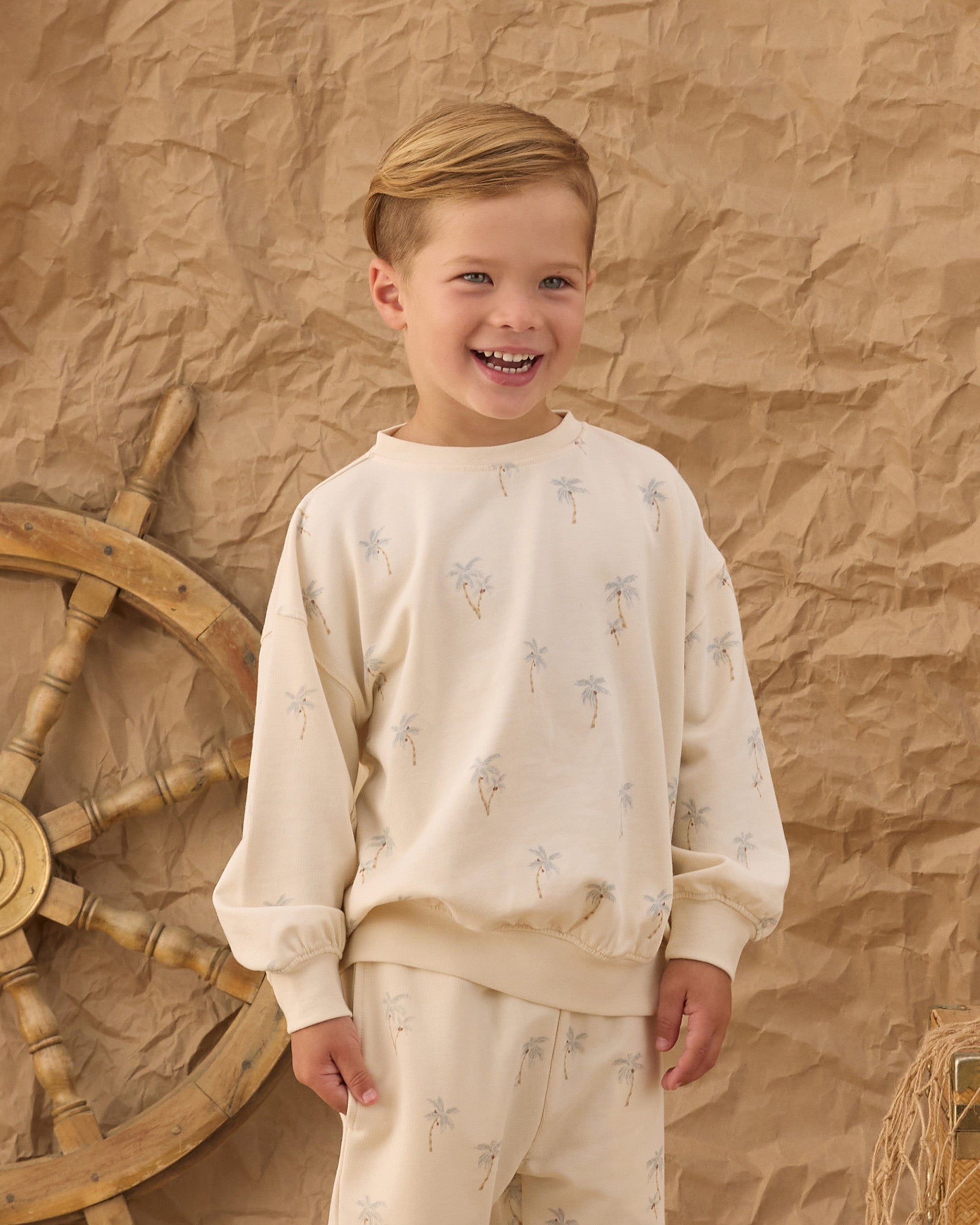 Relaxed Sweatshirt Palms