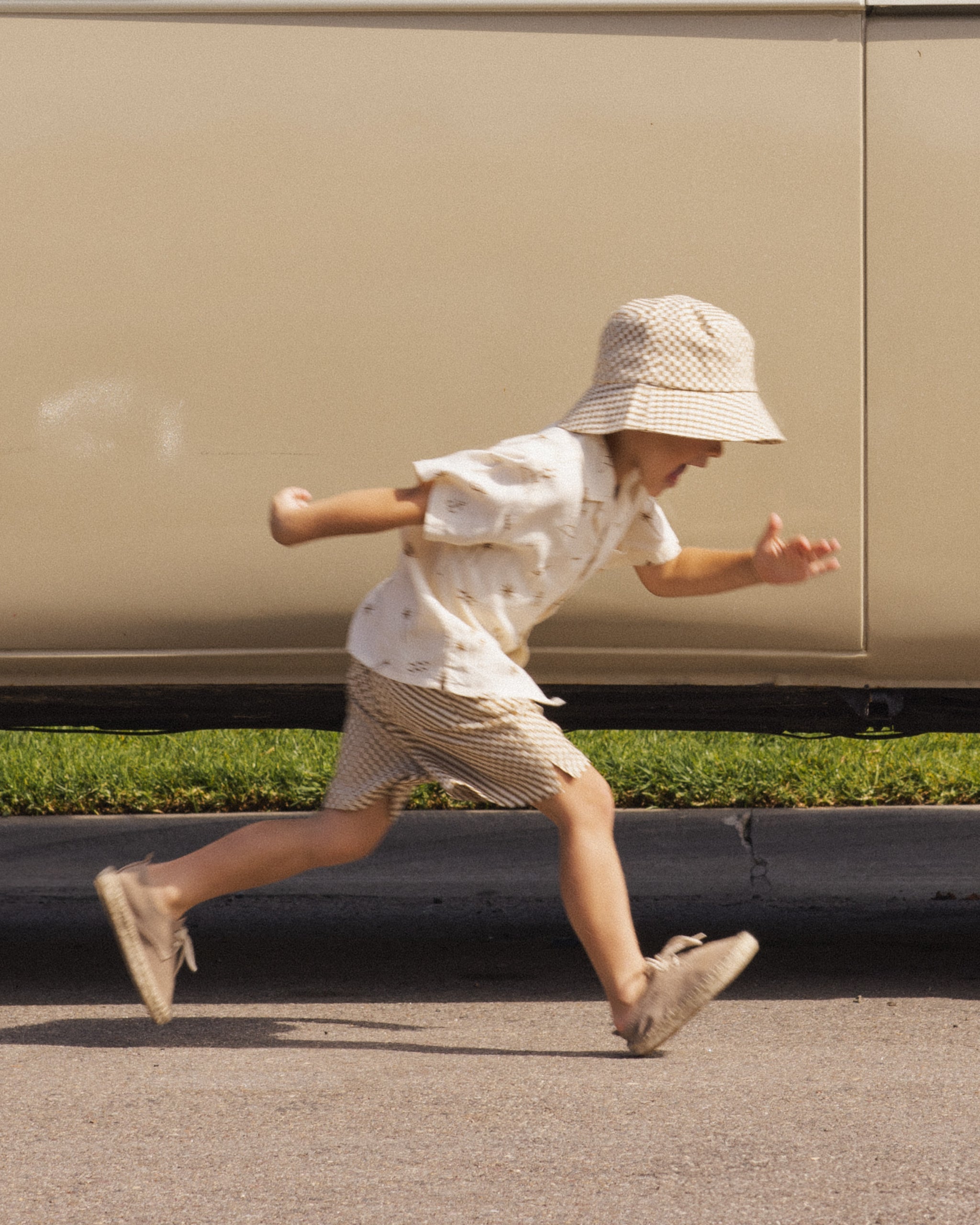 Lapel Collar Shirt Coastal - Rylee + Cru | Kids Clothes | Trendy Baby Clothes | Modern Infant Outfits |