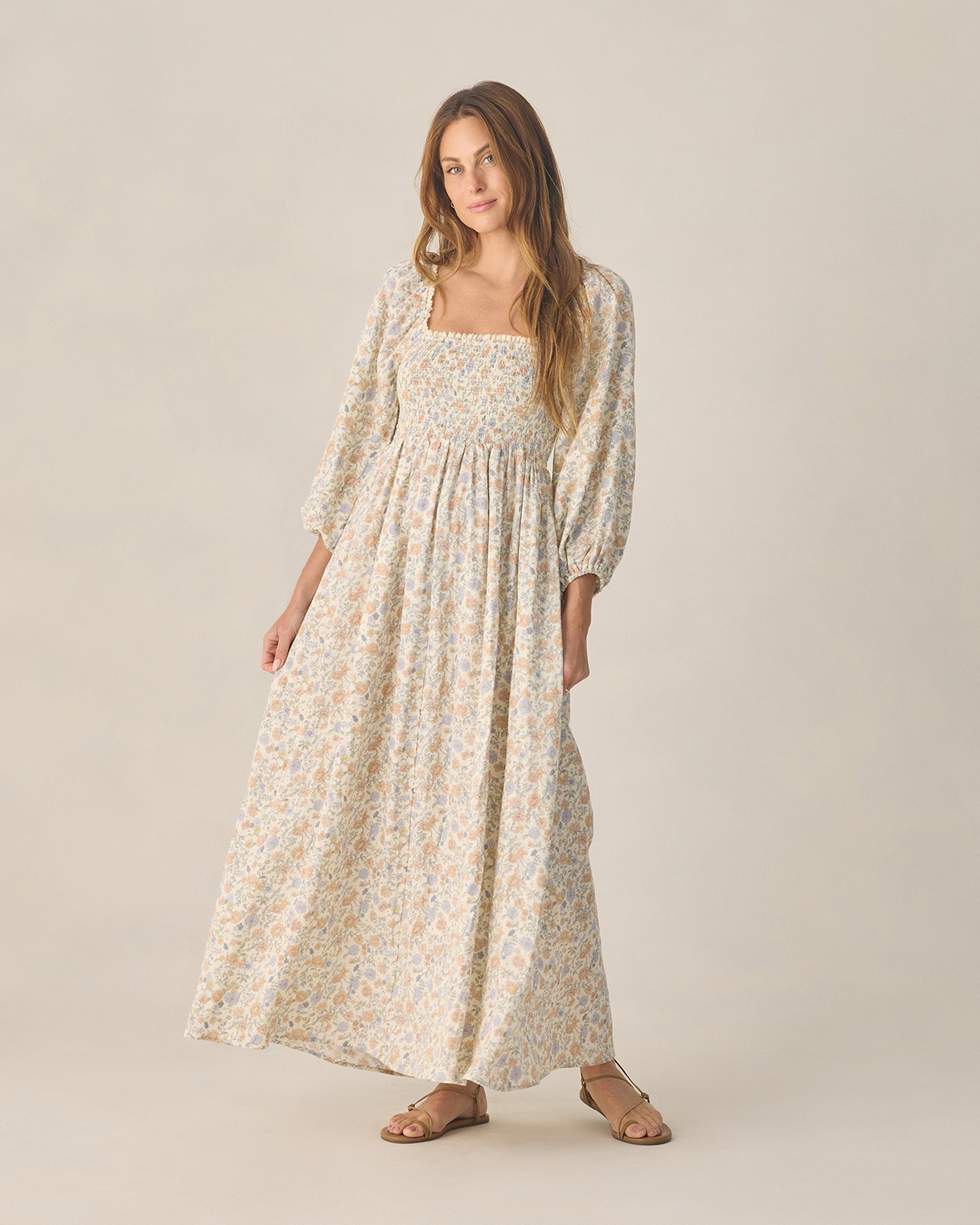 Women's Della Dress Bloom - Rylee + Cru | Kids Clothes | Trendy Baby Clothes | Modern Infant Outfits |