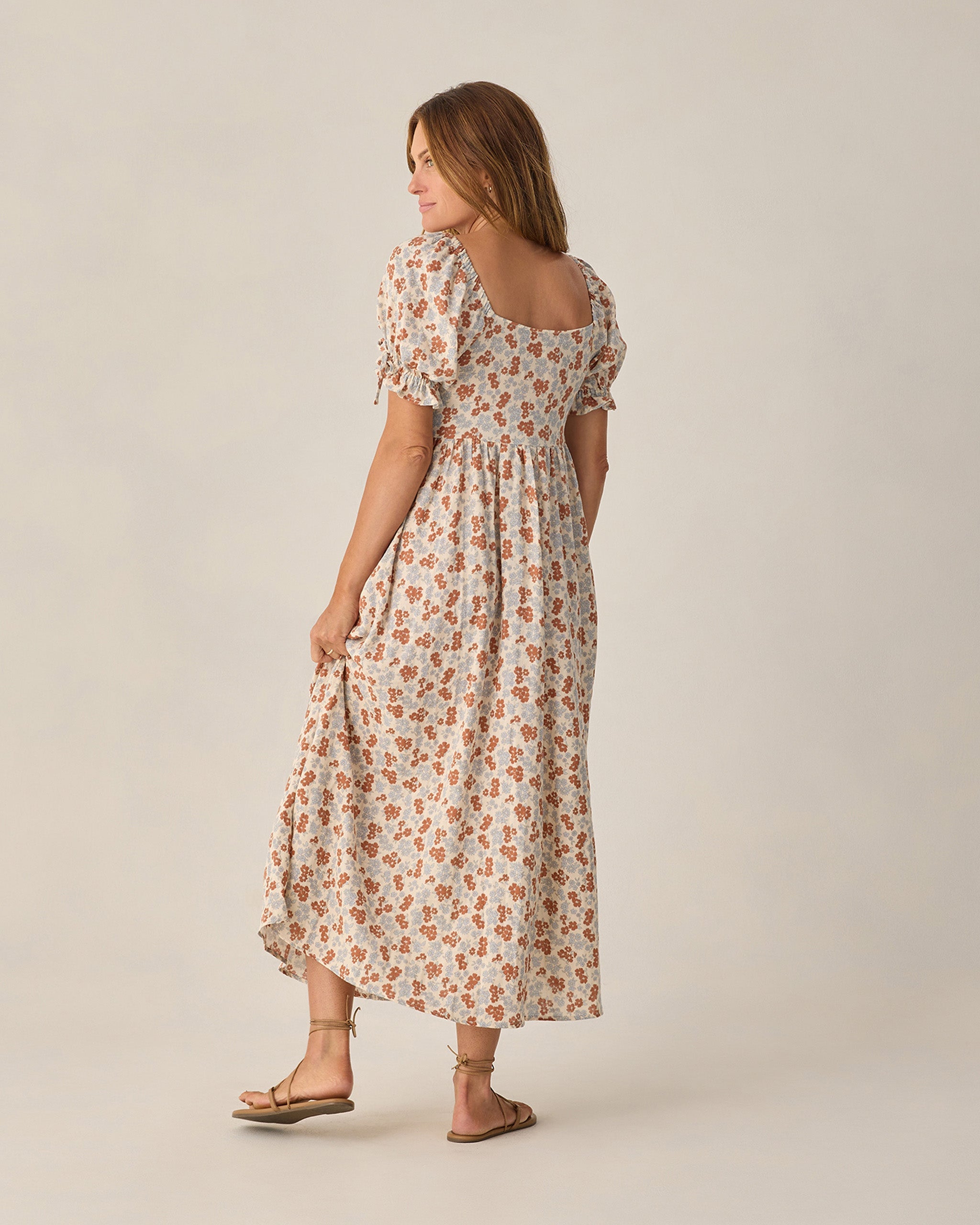 Women's Dallas Dress Americana Floral - Rylee + Cru | Kids Clothes | Trendy Baby Clothes | Modern Infant Outfits |