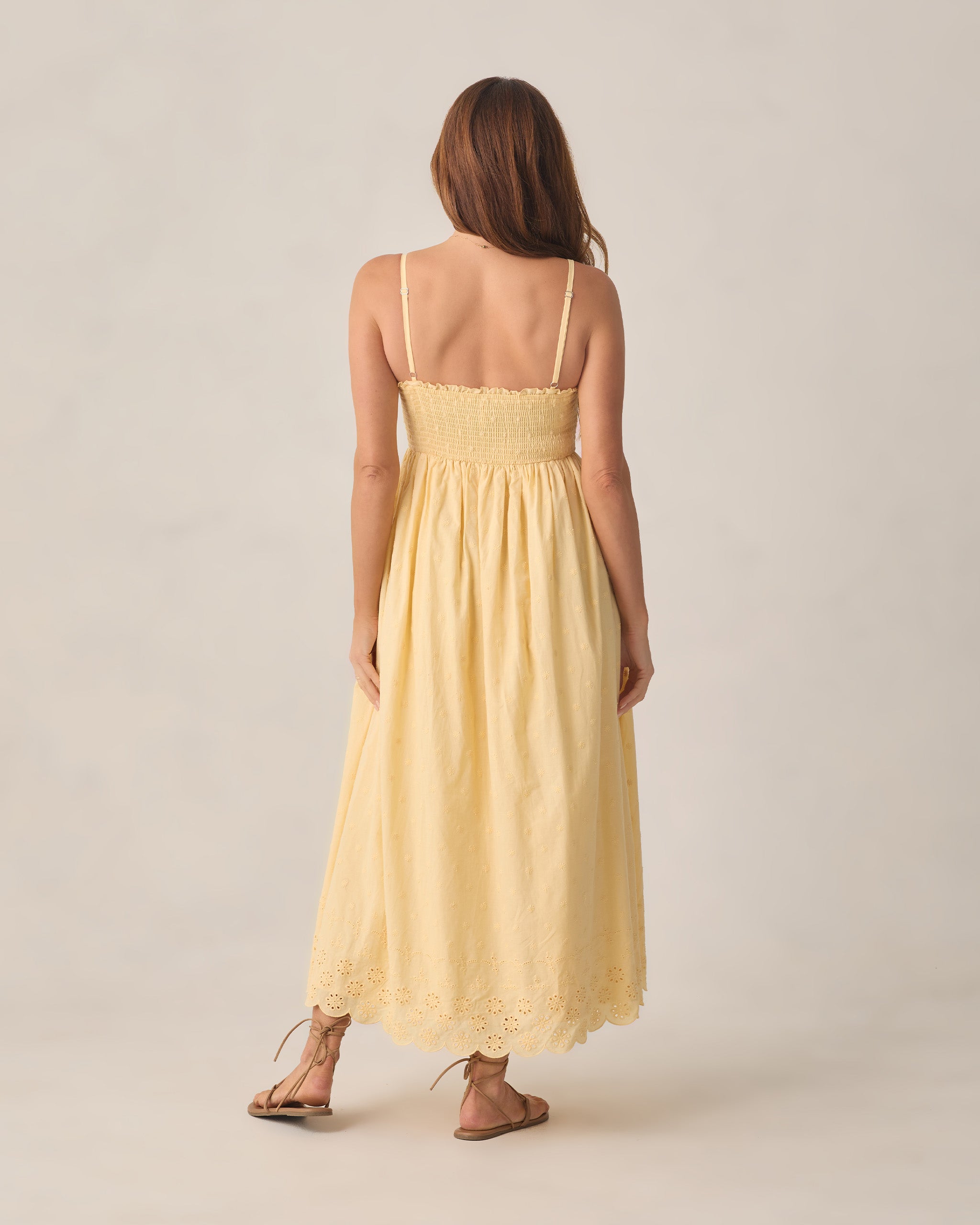Women's Chrissy Dress Lemon - Rylee + Cru | Kids Clothes | Trendy Baby Clothes | Modern Infant Outfits |