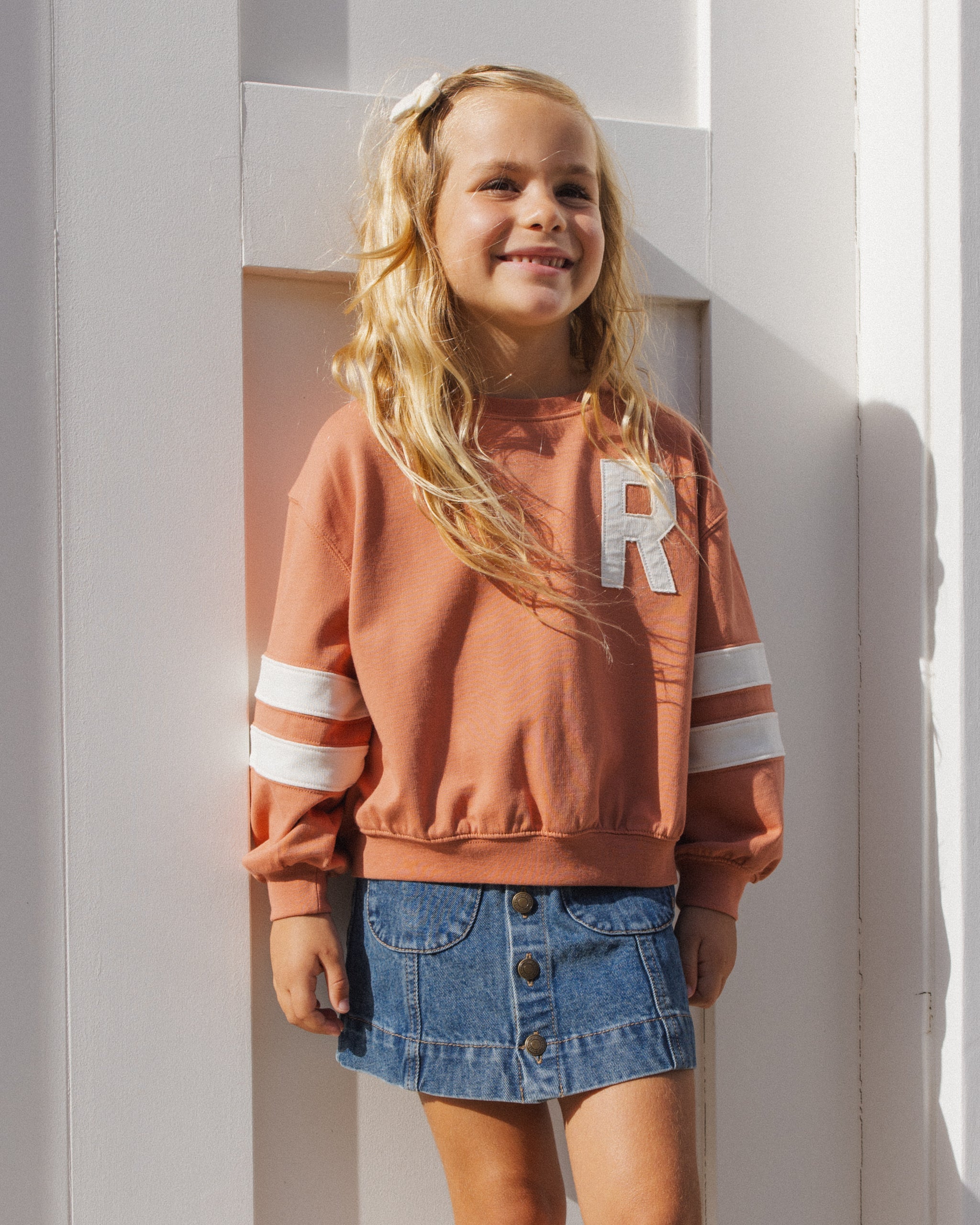 Denver Mini Skirt Navy - Rylee + Cru | Kids Clothes | Trendy Baby Clothes | Modern Infant Outfits |