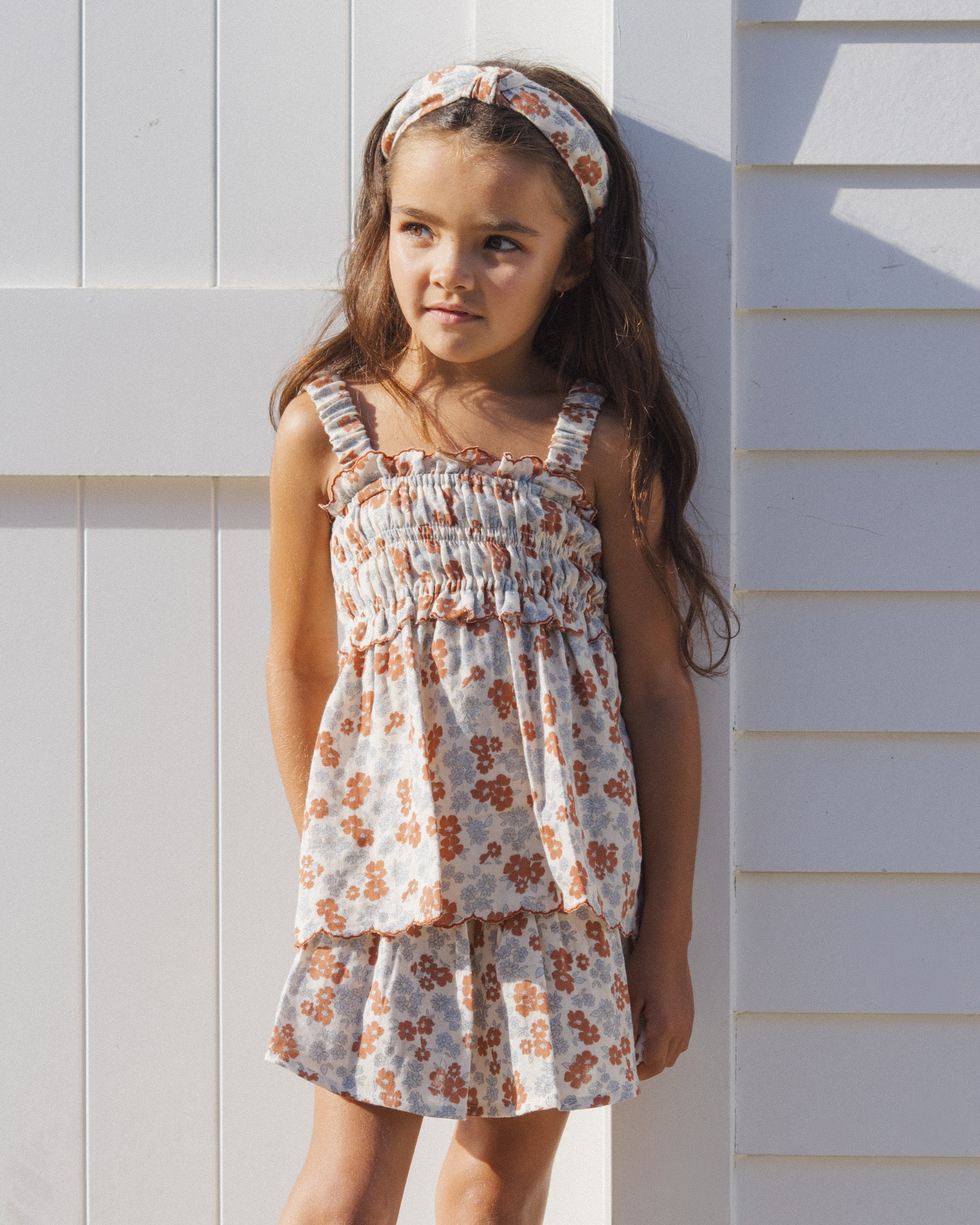 Sparrow Skirt Americana Floral - Rylee + Cru | Kids Clothes | Trendy Baby Clothes | Modern Infant Outfits |