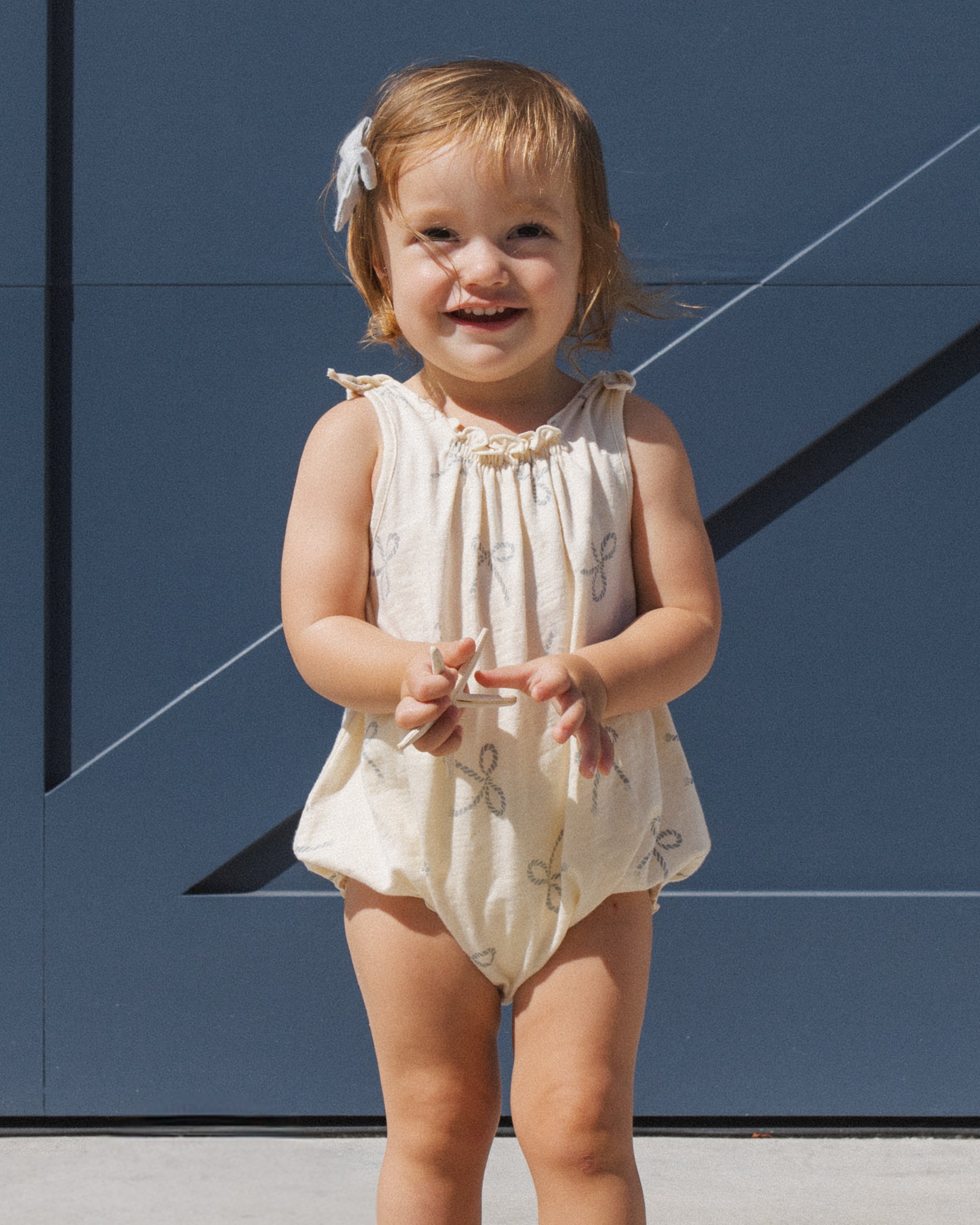 Shoulder Tie Bubble Sailor Bows - Rylee + Cru | Kids Clothes | Trendy Baby Clothes | Modern Infant Outfits |