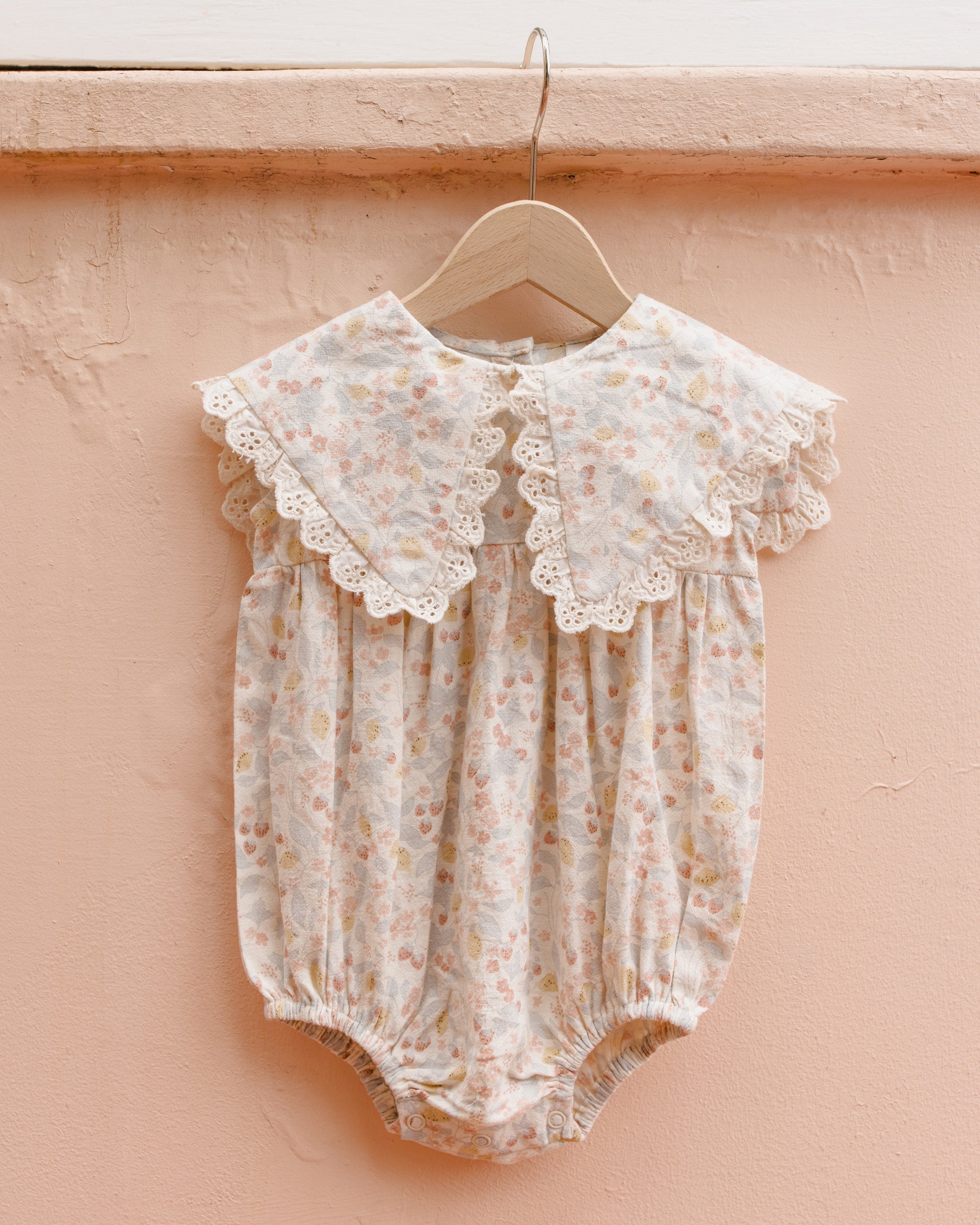 Porter Romper Summer Garden - Rylee + Cru | Kids Clothes | Trendy Baby Clothes | Modern Infant Outfits |