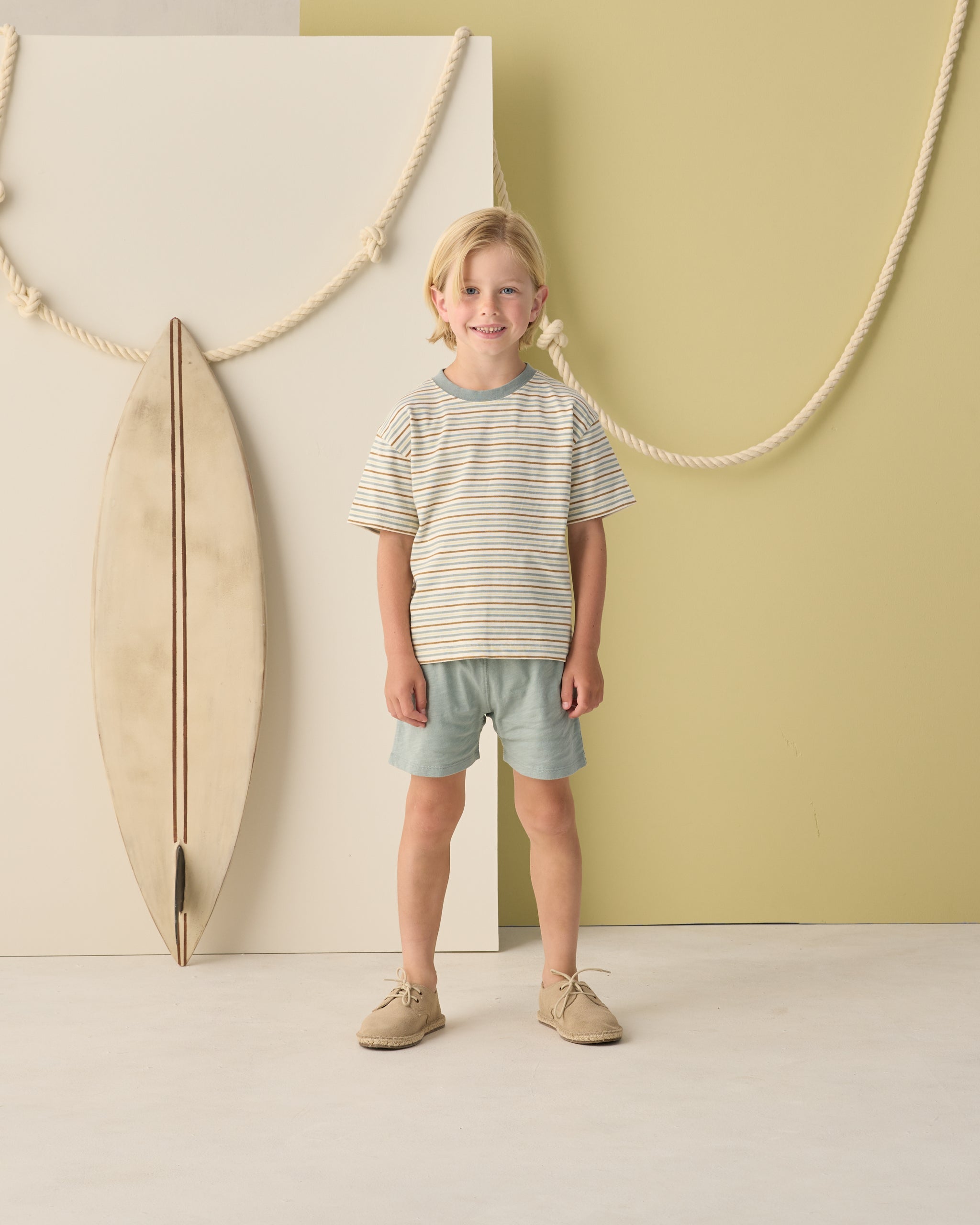Sam Short Sea Green - Rylee + Cru | Kids Clothes | Trendy Baby Clothes | Modern Infant Outfits |