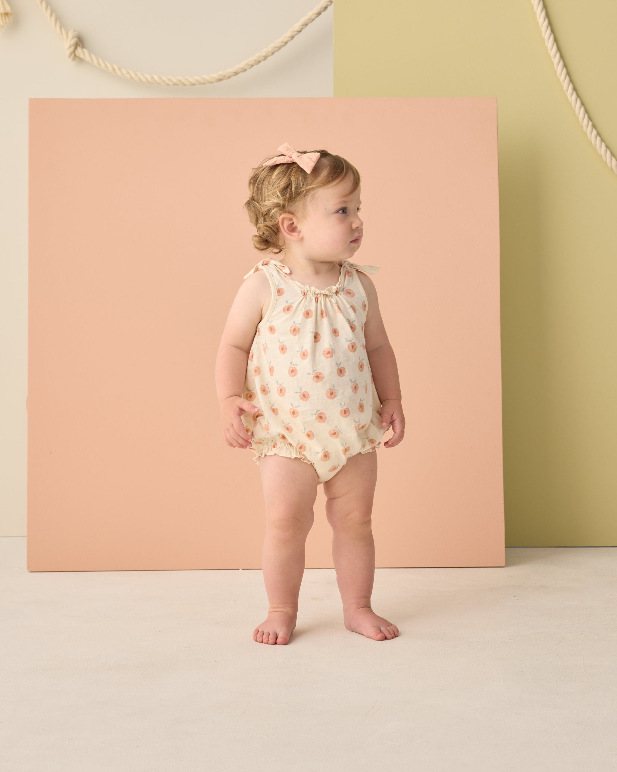 Bows, Set Of 2 Melon - Rylee + Cru | Kids Clothes | Trendy Baby Clothes | Modern Infant Outfits |